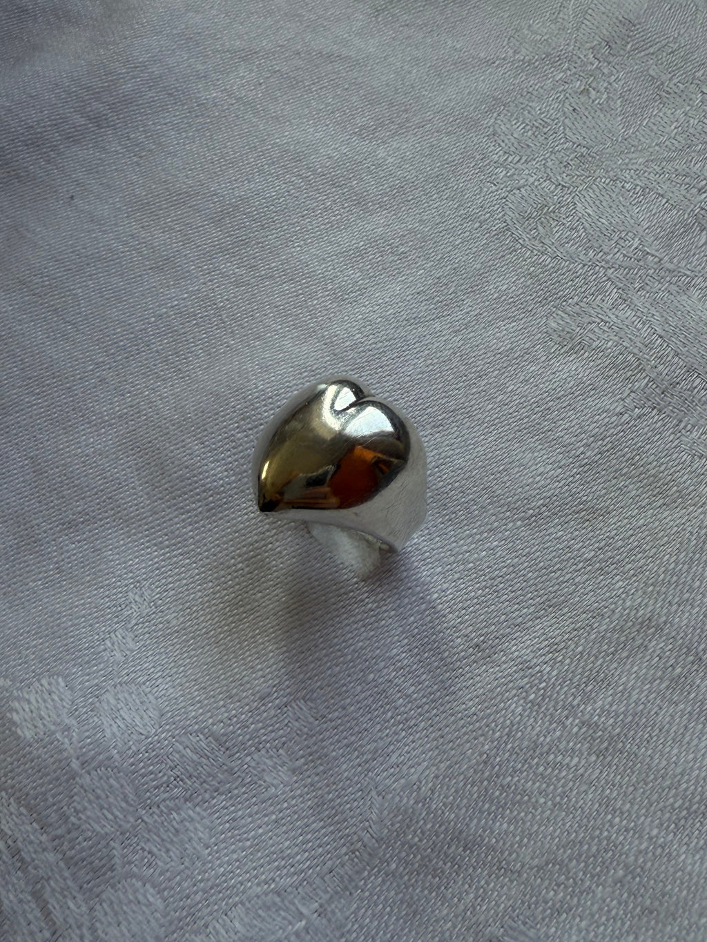 Silver Heart Ring