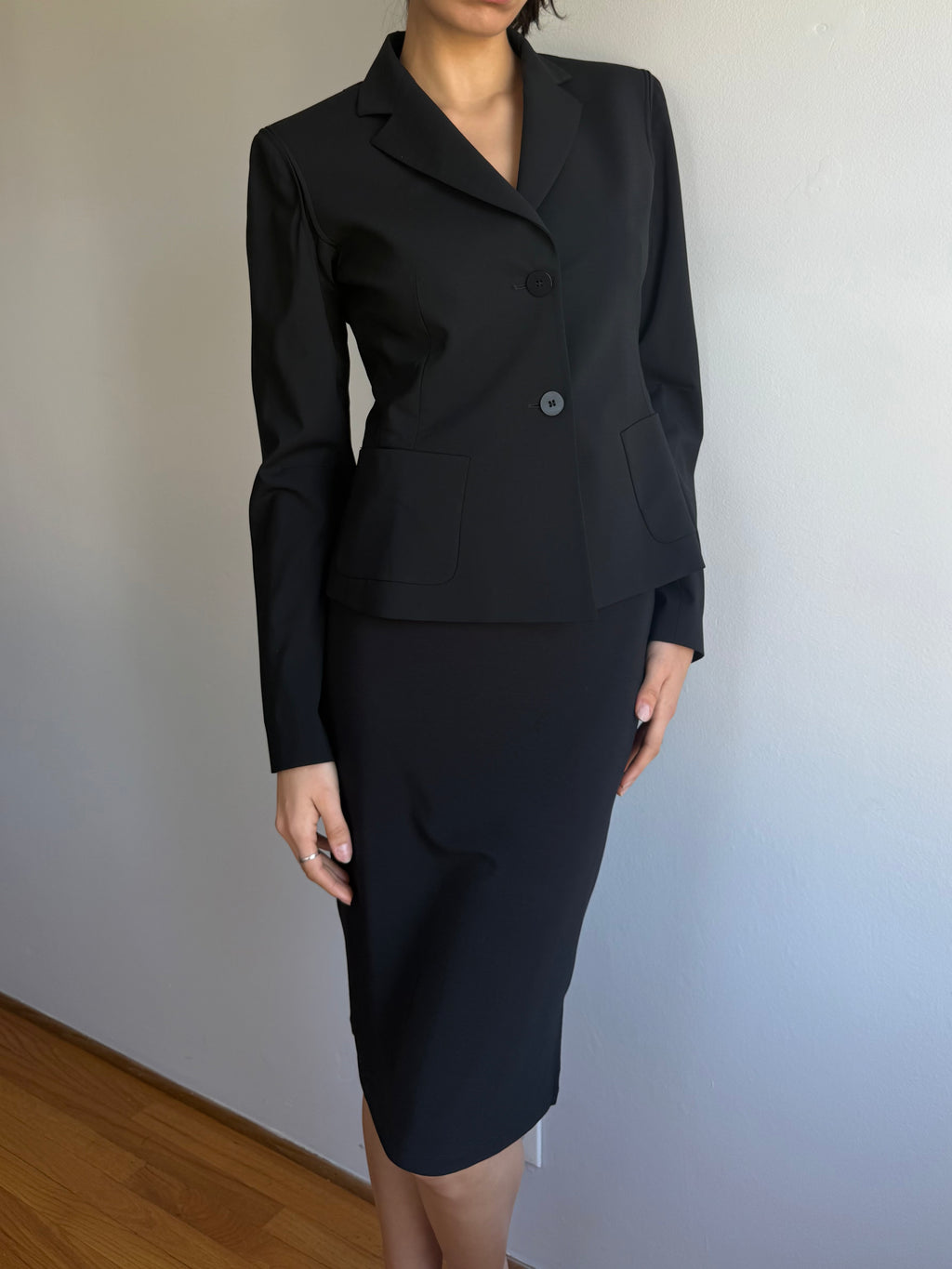 Donna Karen Fitted Blazer / S