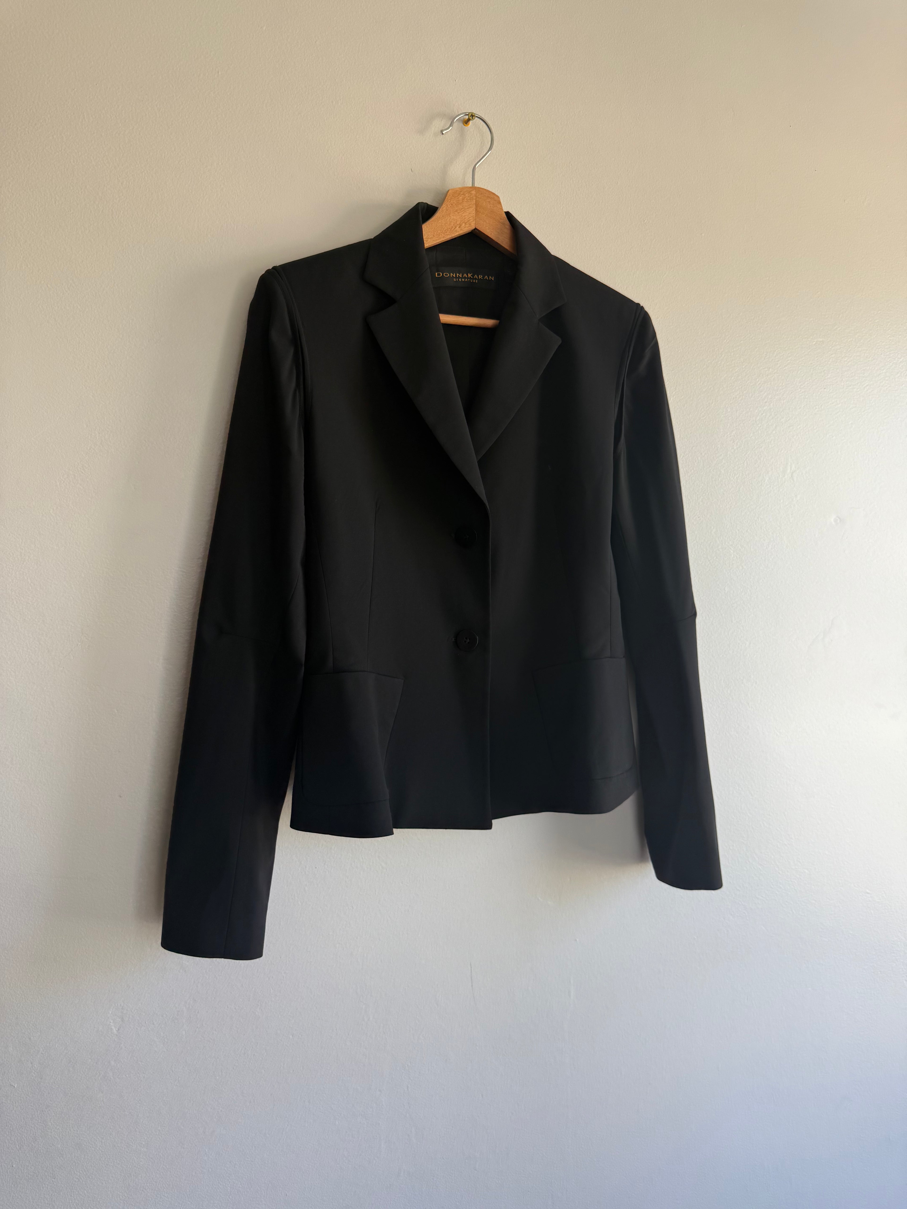 Donna Karen Fitted Blazer / S