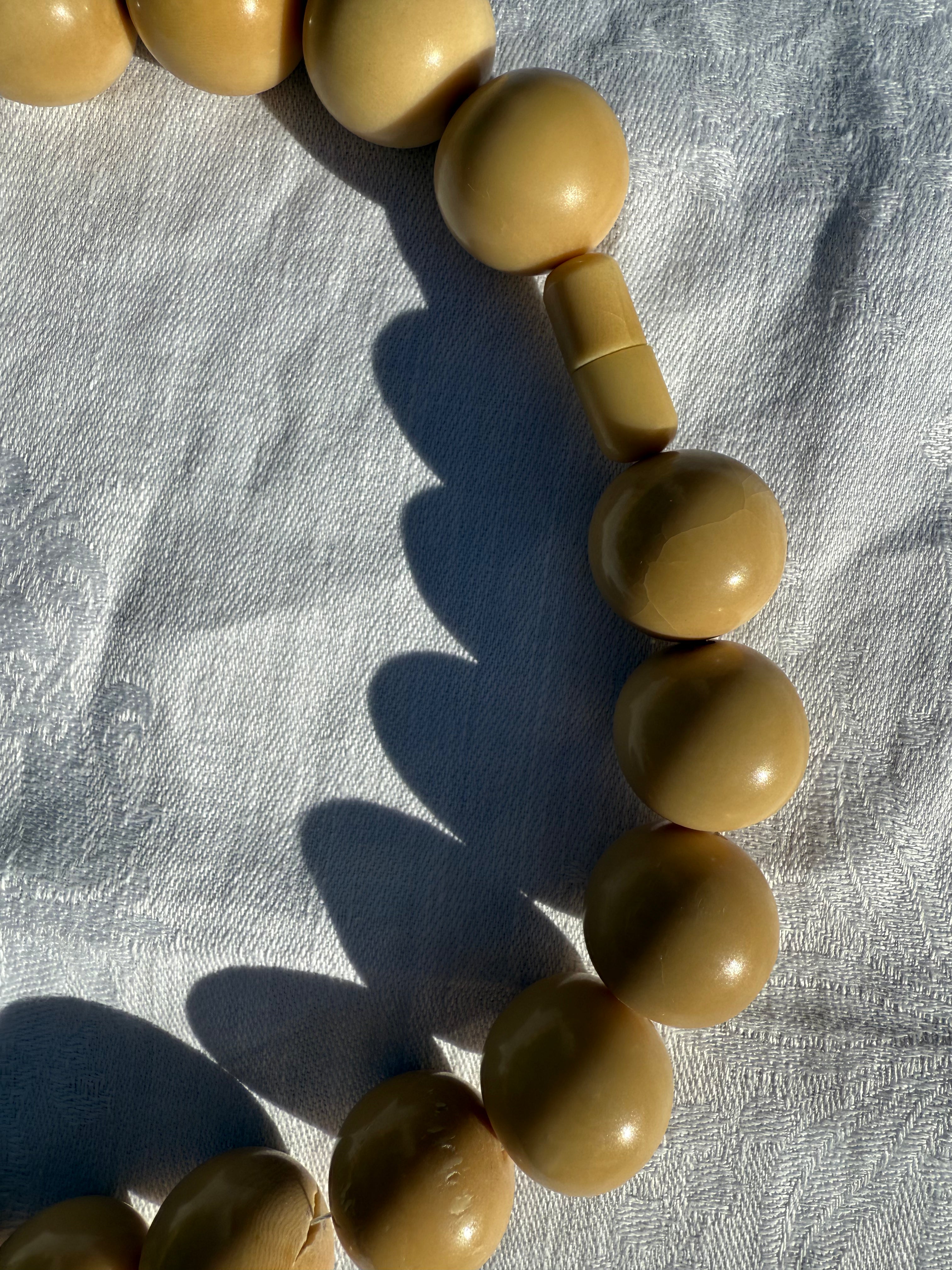 Wood Beaded Necklace