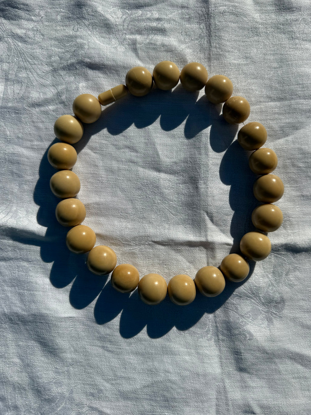Wood Beaded Necklace