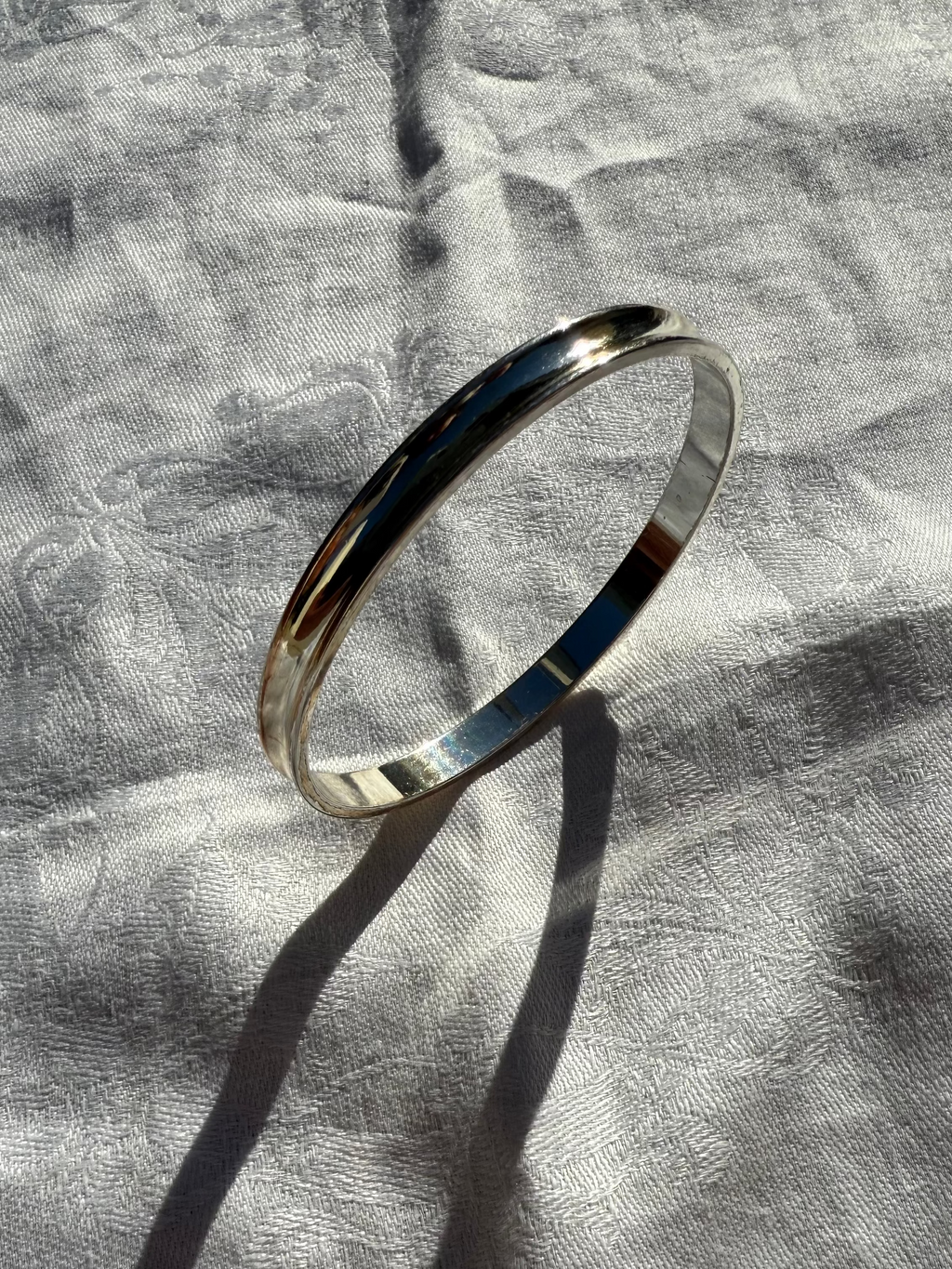 Thin Silver Bracelet