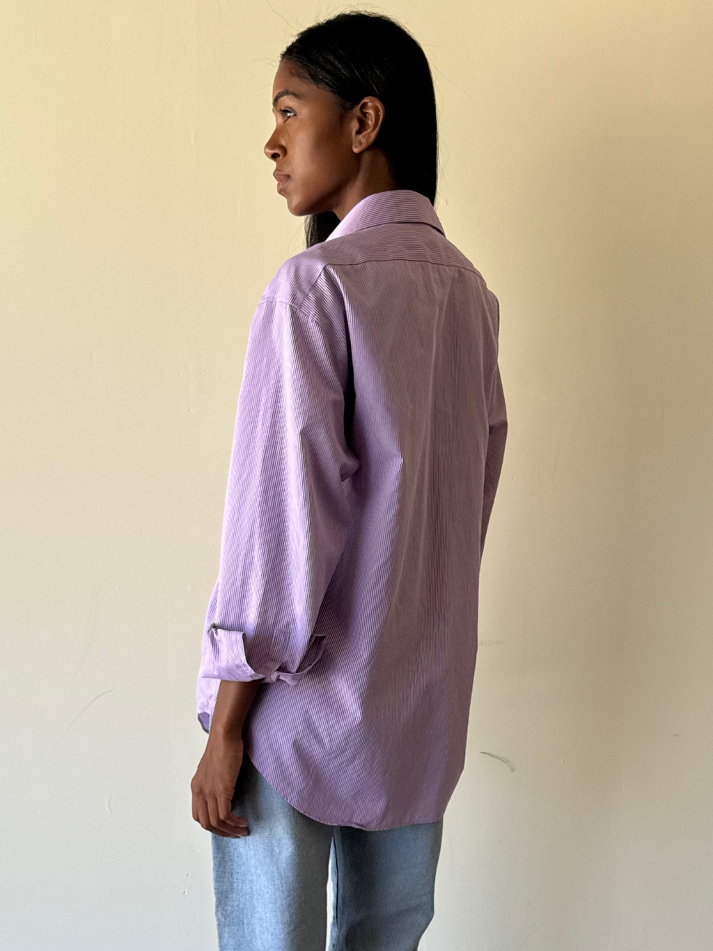 Calvin Klein Striped Button Down / OS
