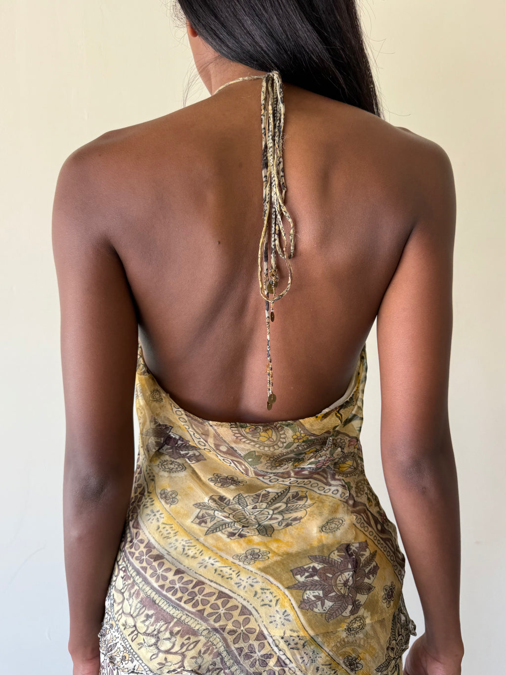 Vintage Derhy Silk Set / S