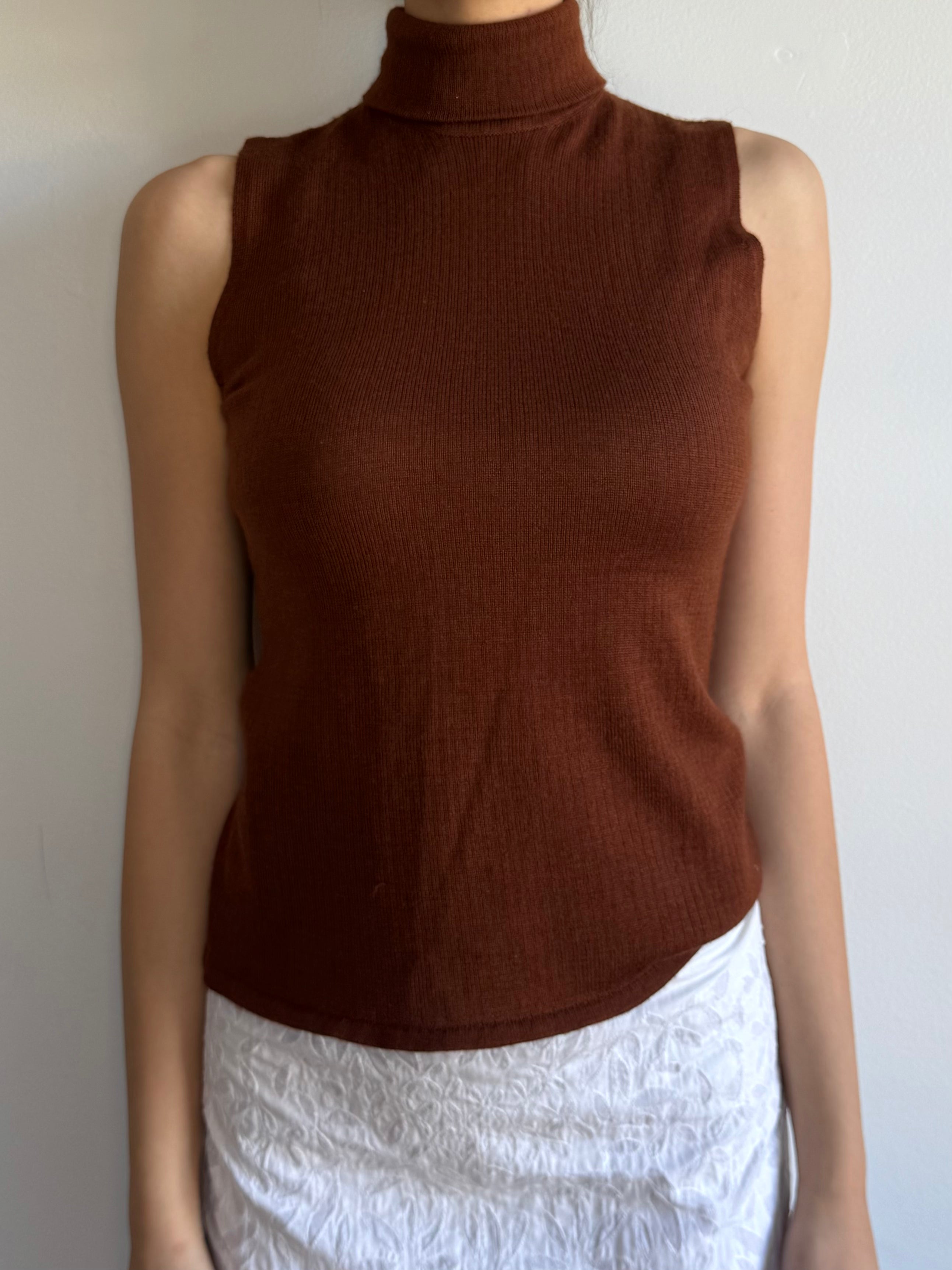 Donna Karan Signature Cashmere Turtleneck / M
