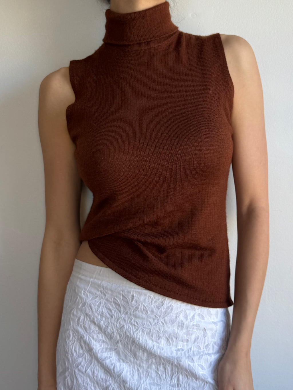 Donna Karan Signature Cashmere Turtleneck / M
