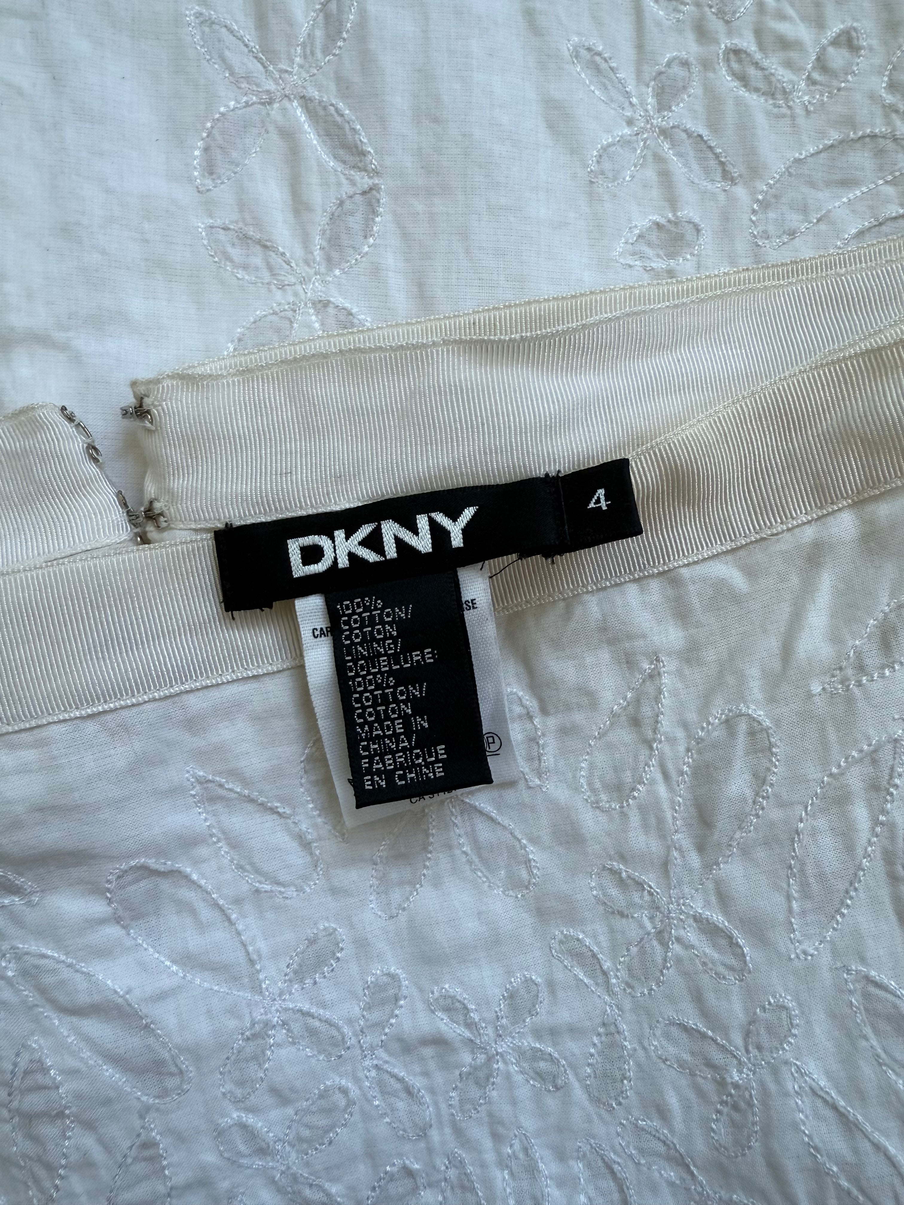 DKNY Embroidered Skirt / 4
