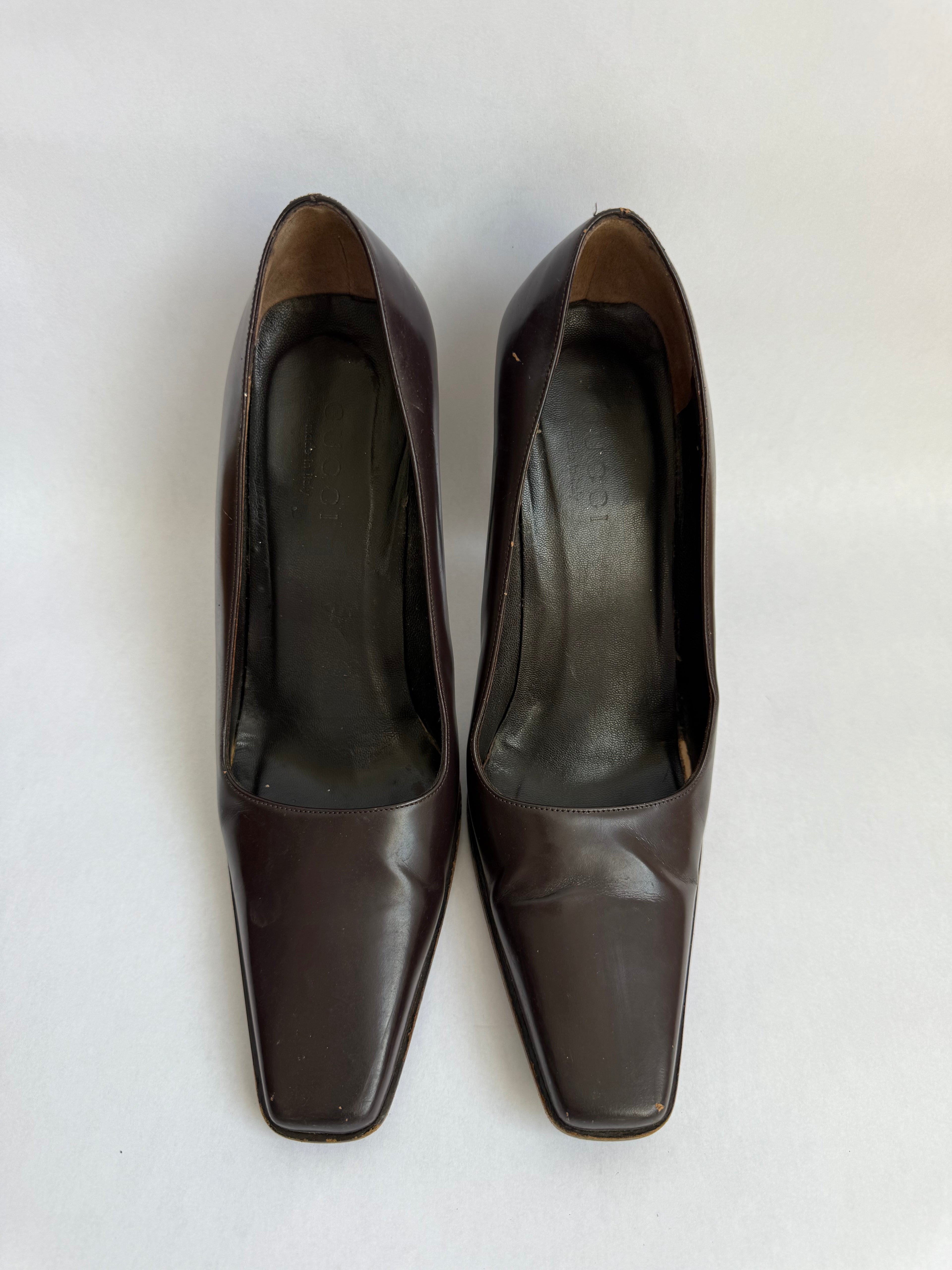 Gucci Square-Toe Pumps / 9