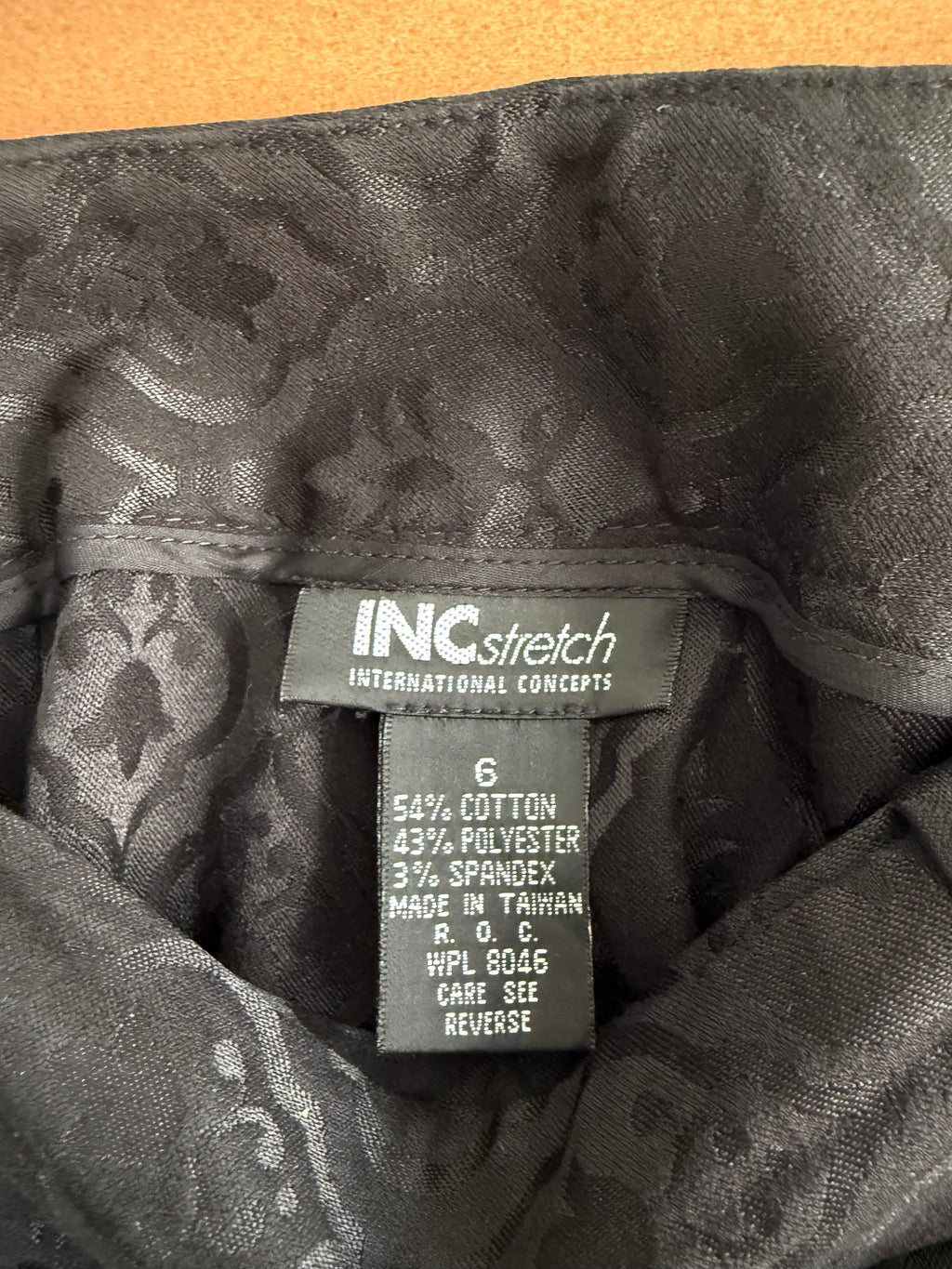 INC Embossed Printed Trousers / 6