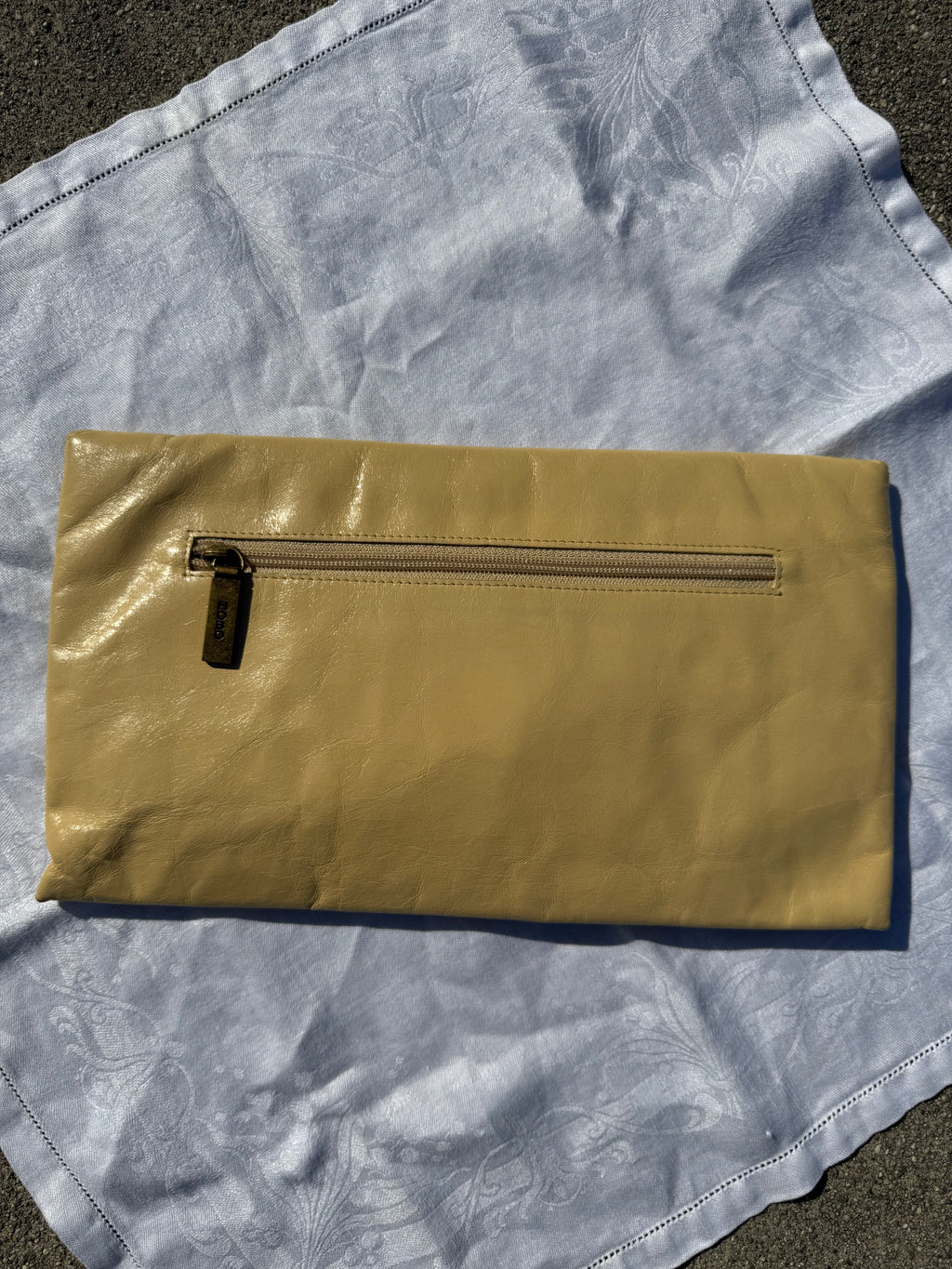 Vintage Hobo Yellow Clutch