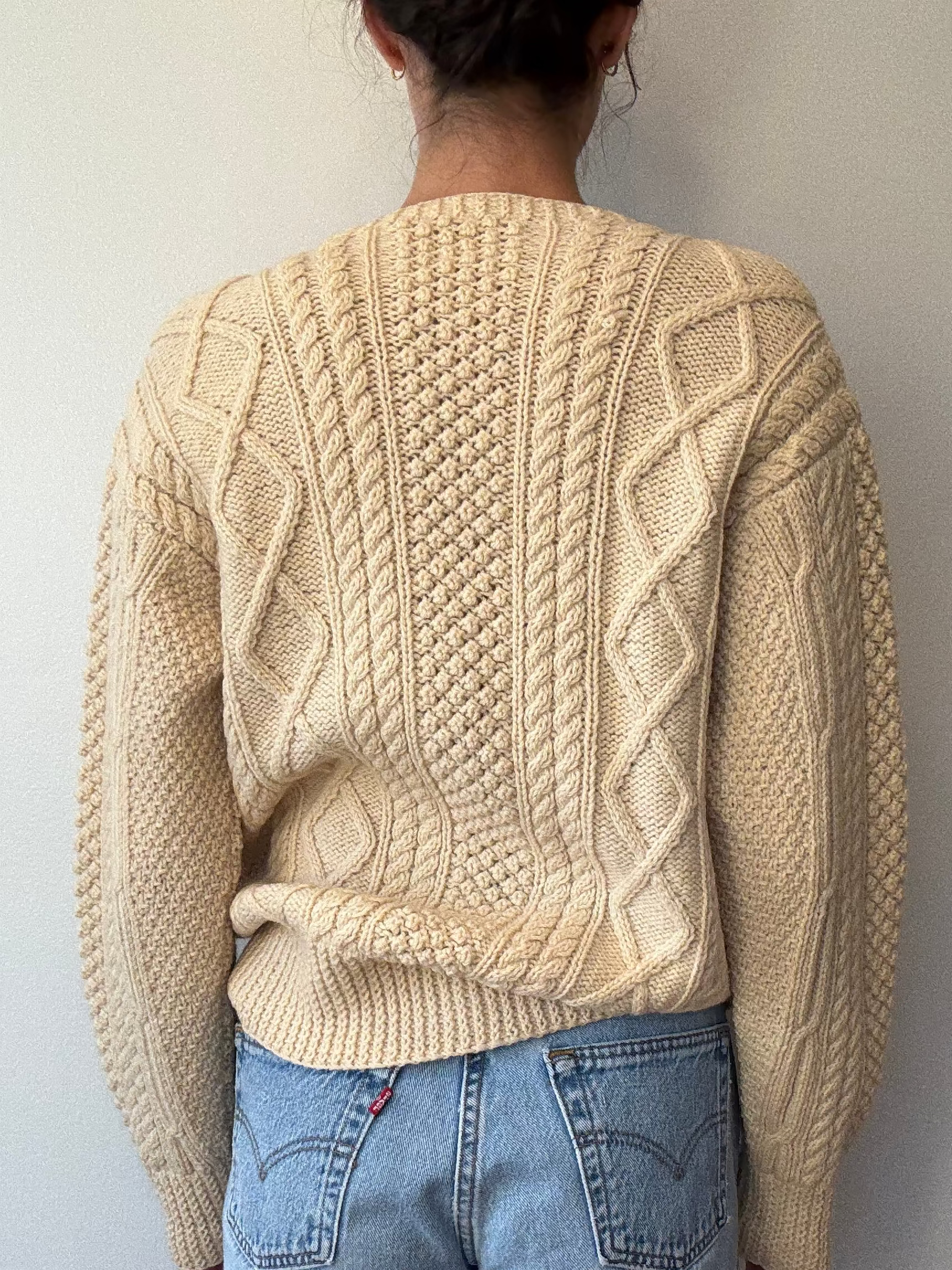 Unsigned Vintage Thick Cardigan
