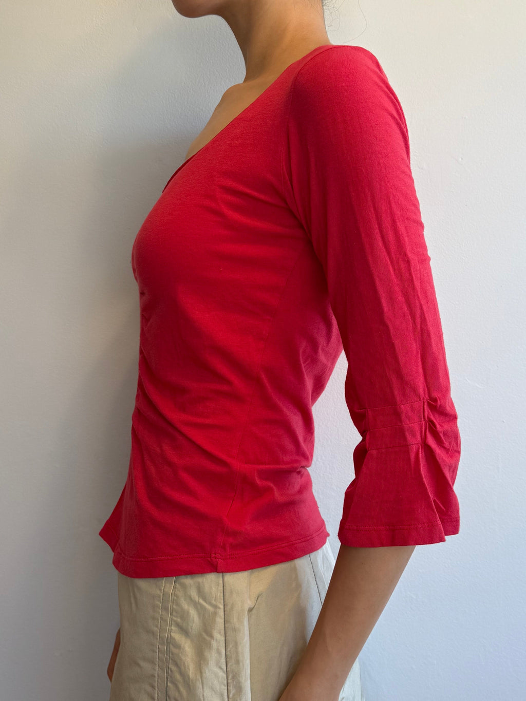 Y2k Red Blouse