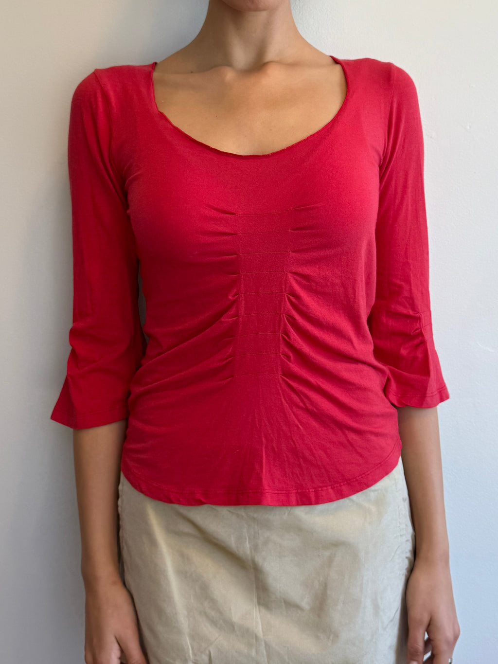 Y2k Red Blouse