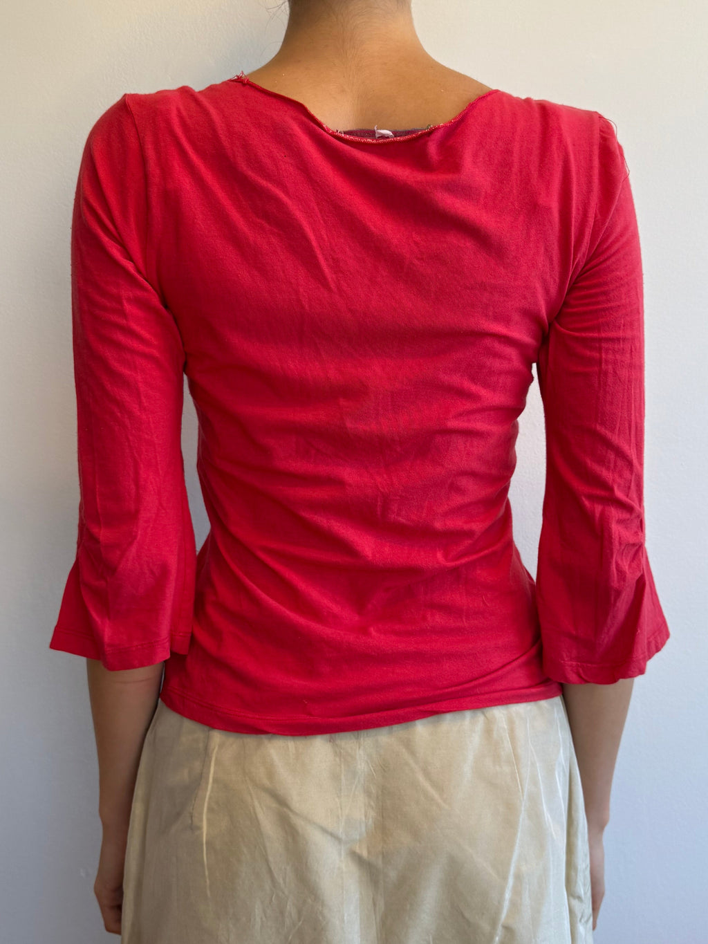 Y2k Red Blouse