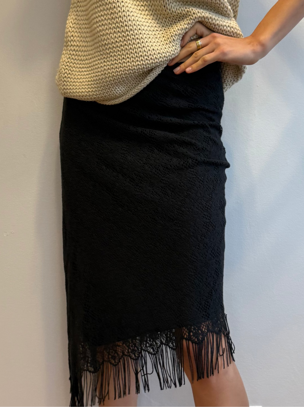 Crochet Fringe Skirt