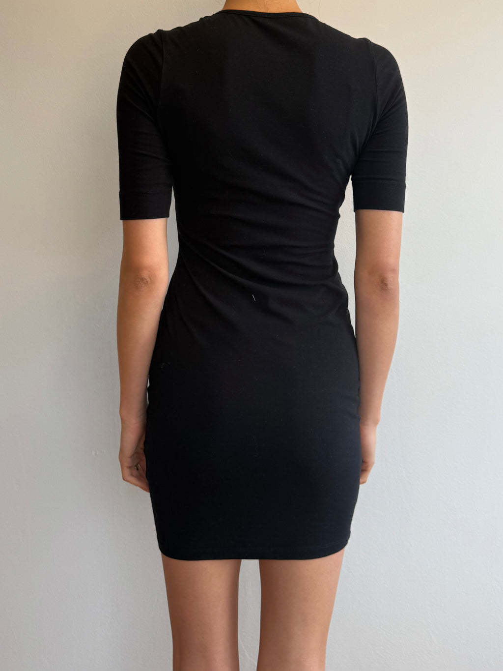 Y2K Black Bodycon Dress