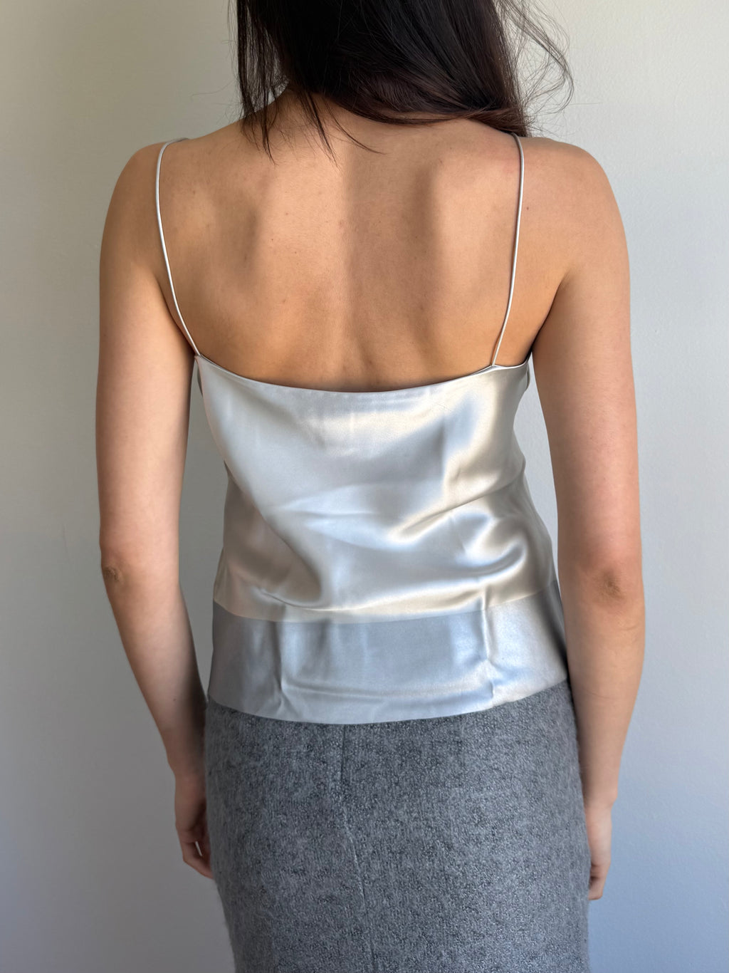 DKNY Gray Silk Cami / 4