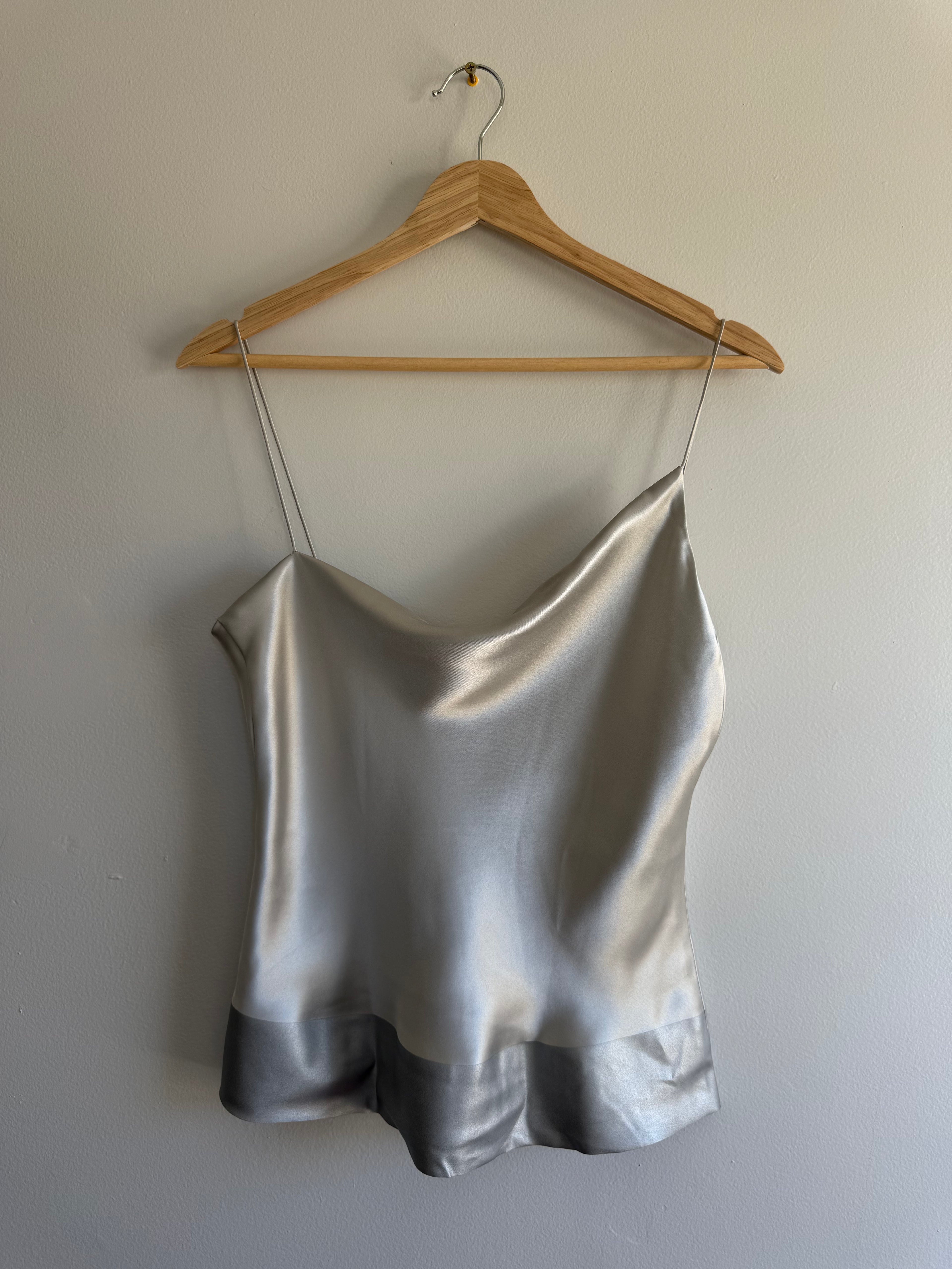 DKNY Gray Silk Cami / 4