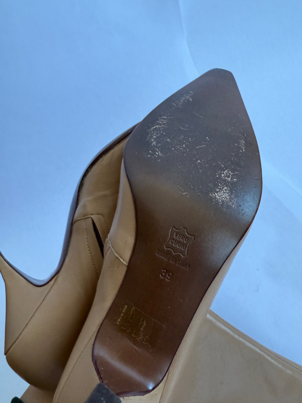 Enrico Antinori Tan Leather Boots