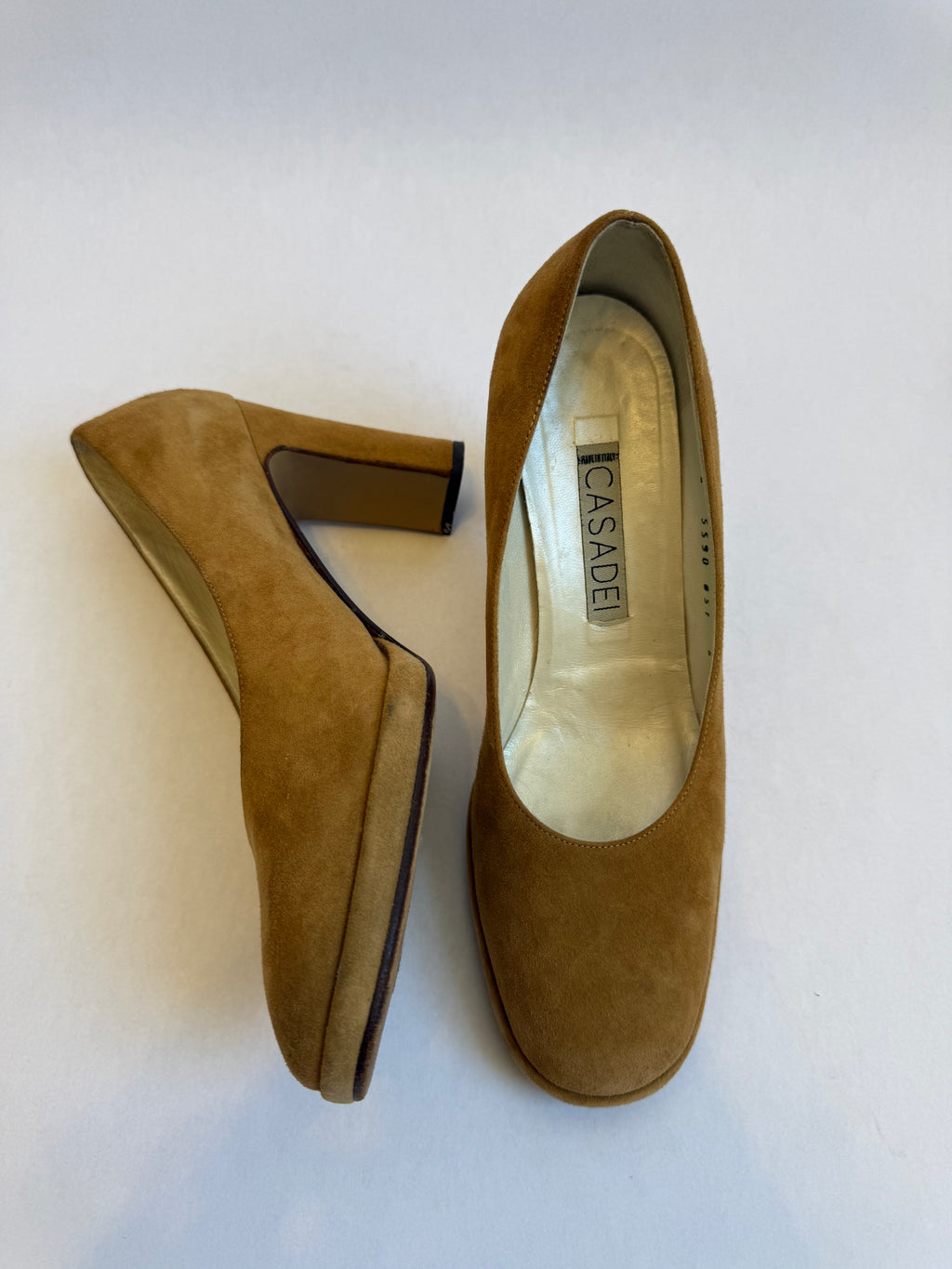 Casadei Suede Pumps