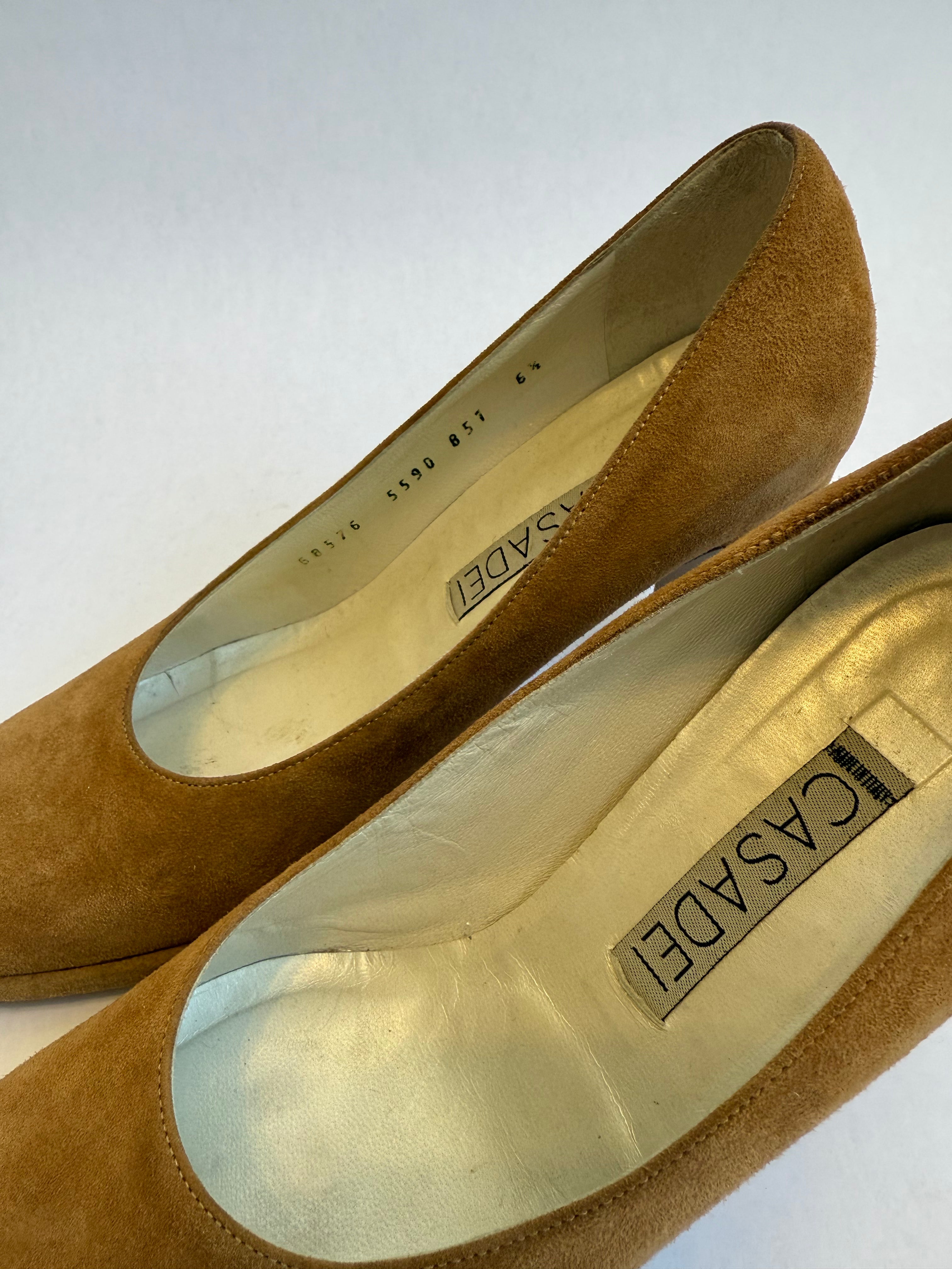 Casadei Suede Pumps