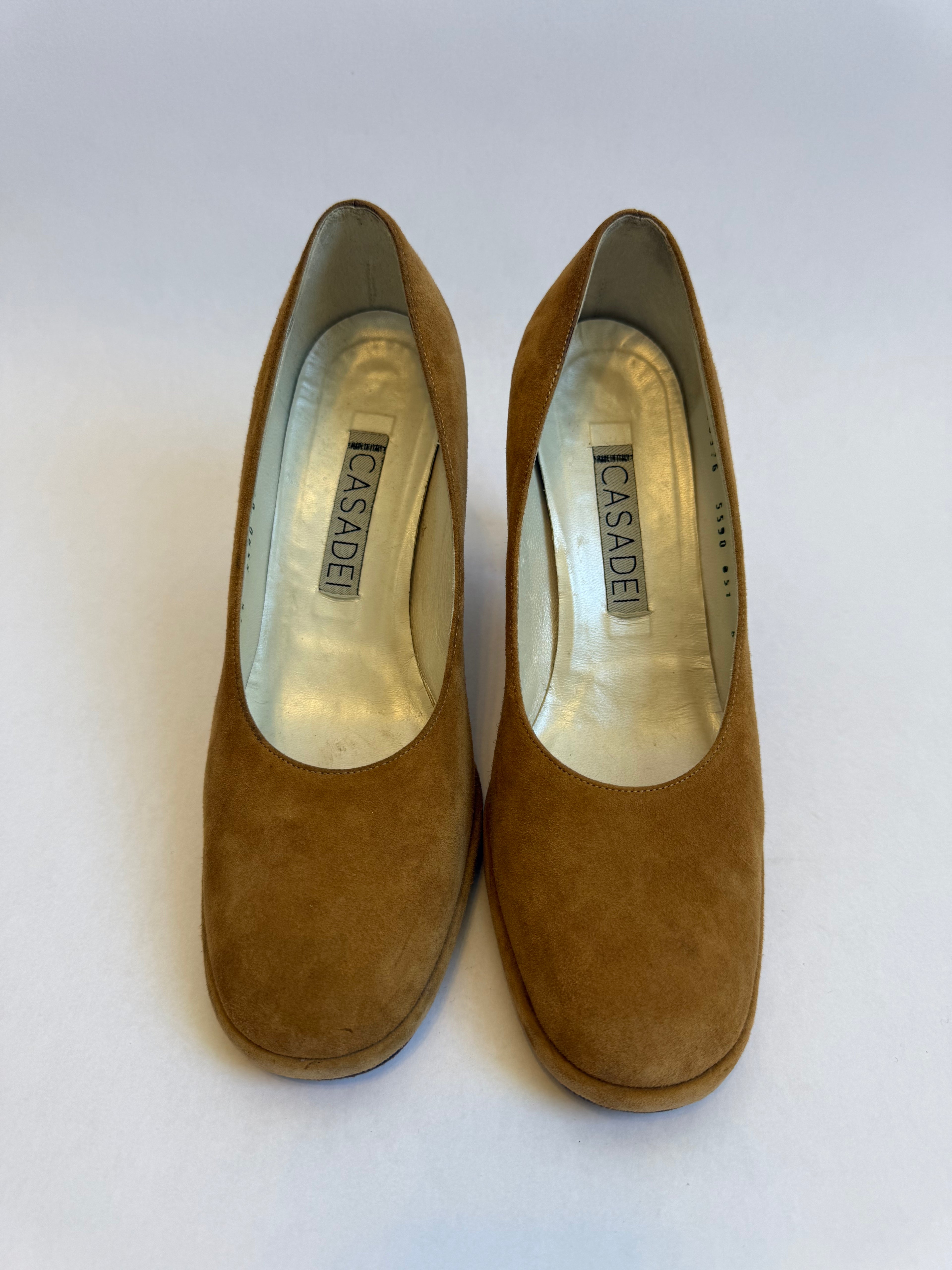 Casadei Suede Pumps