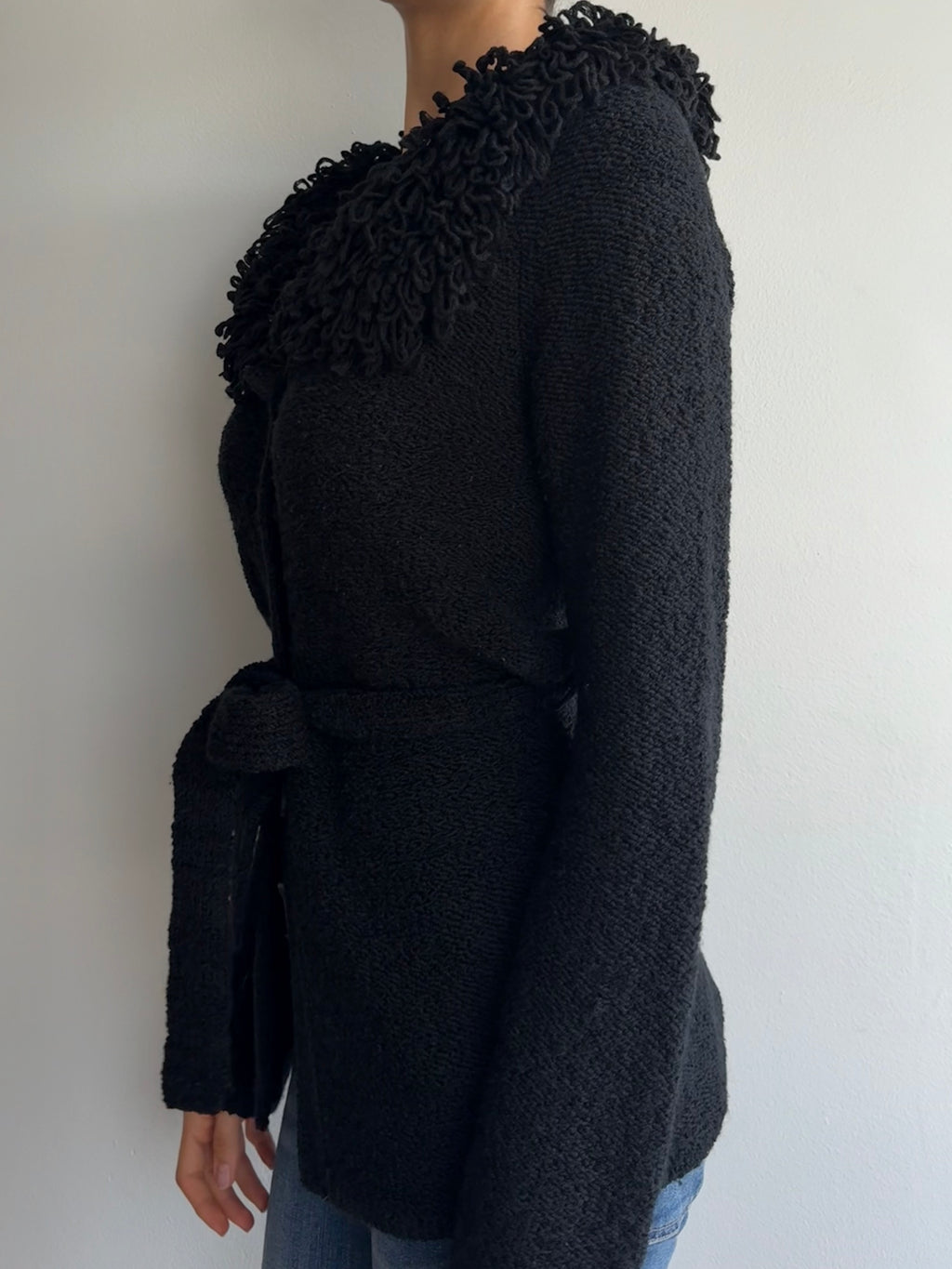 White House Black Market Shag Cardigan