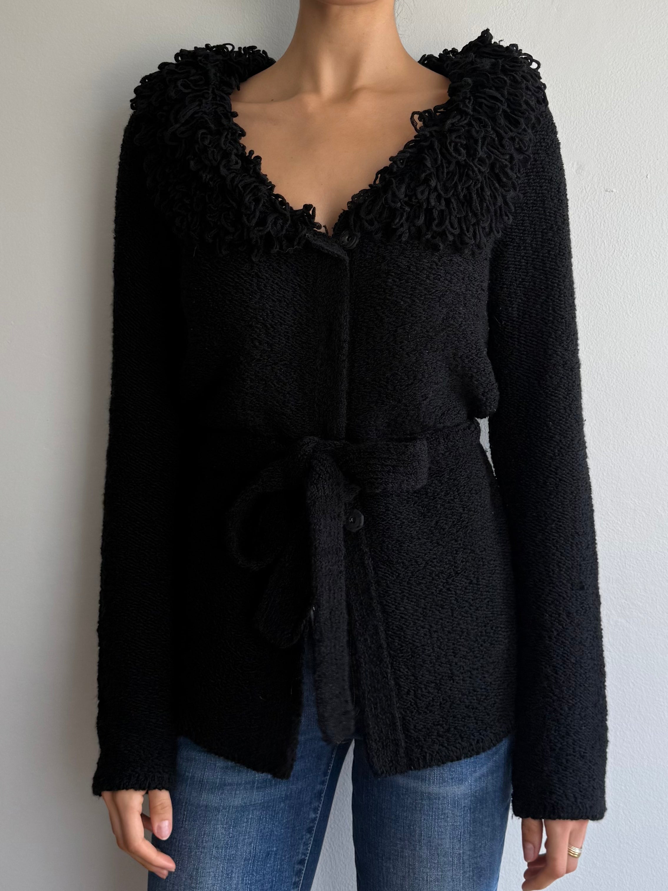 White House Black Market Shag Cardigan