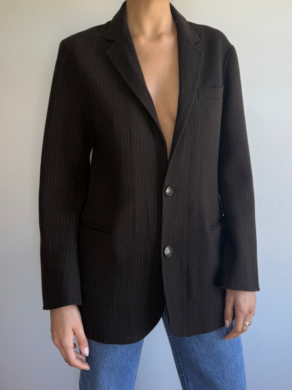 DKNY Wool Blazer / S