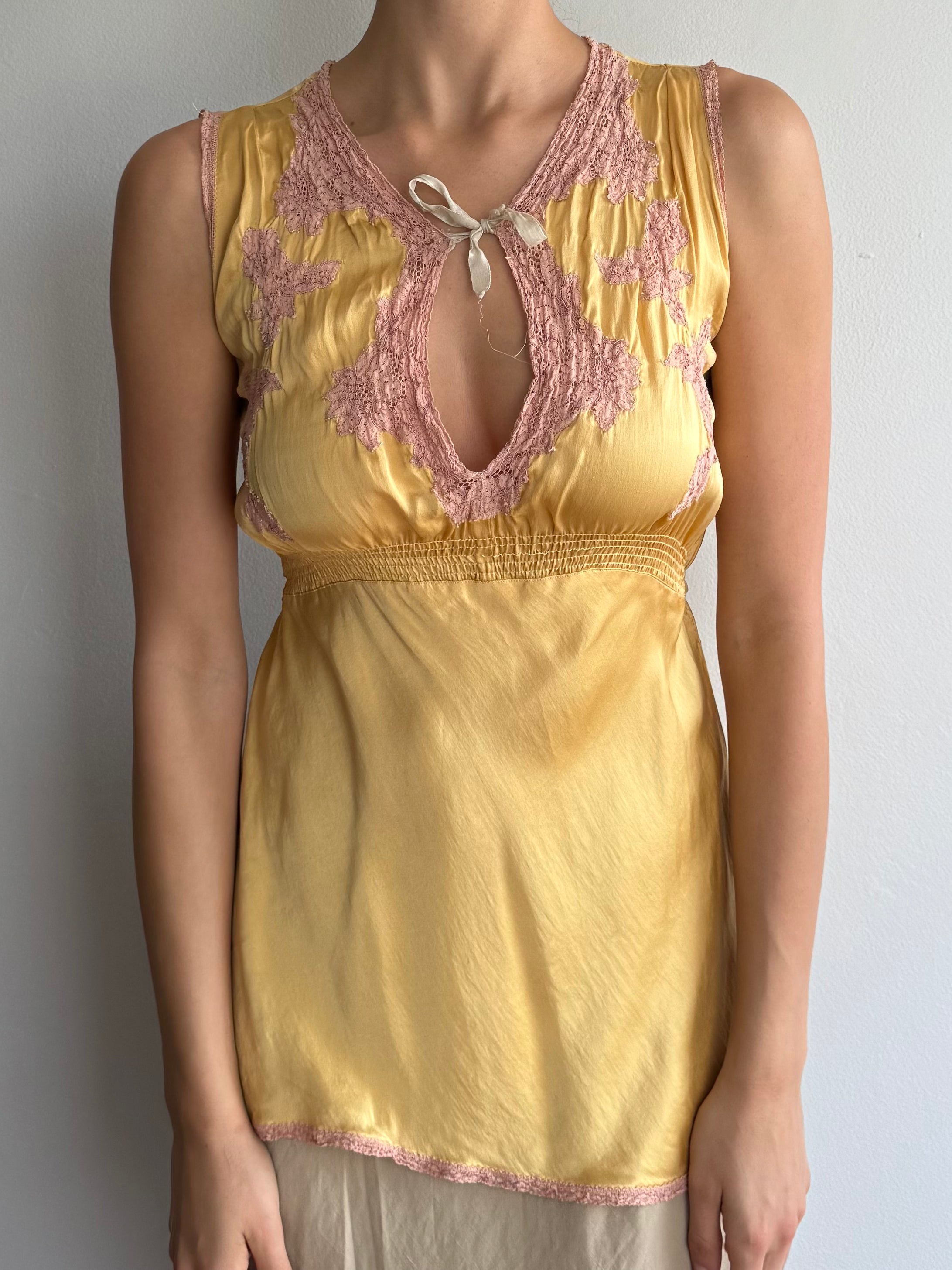 Vintage Silk Tank