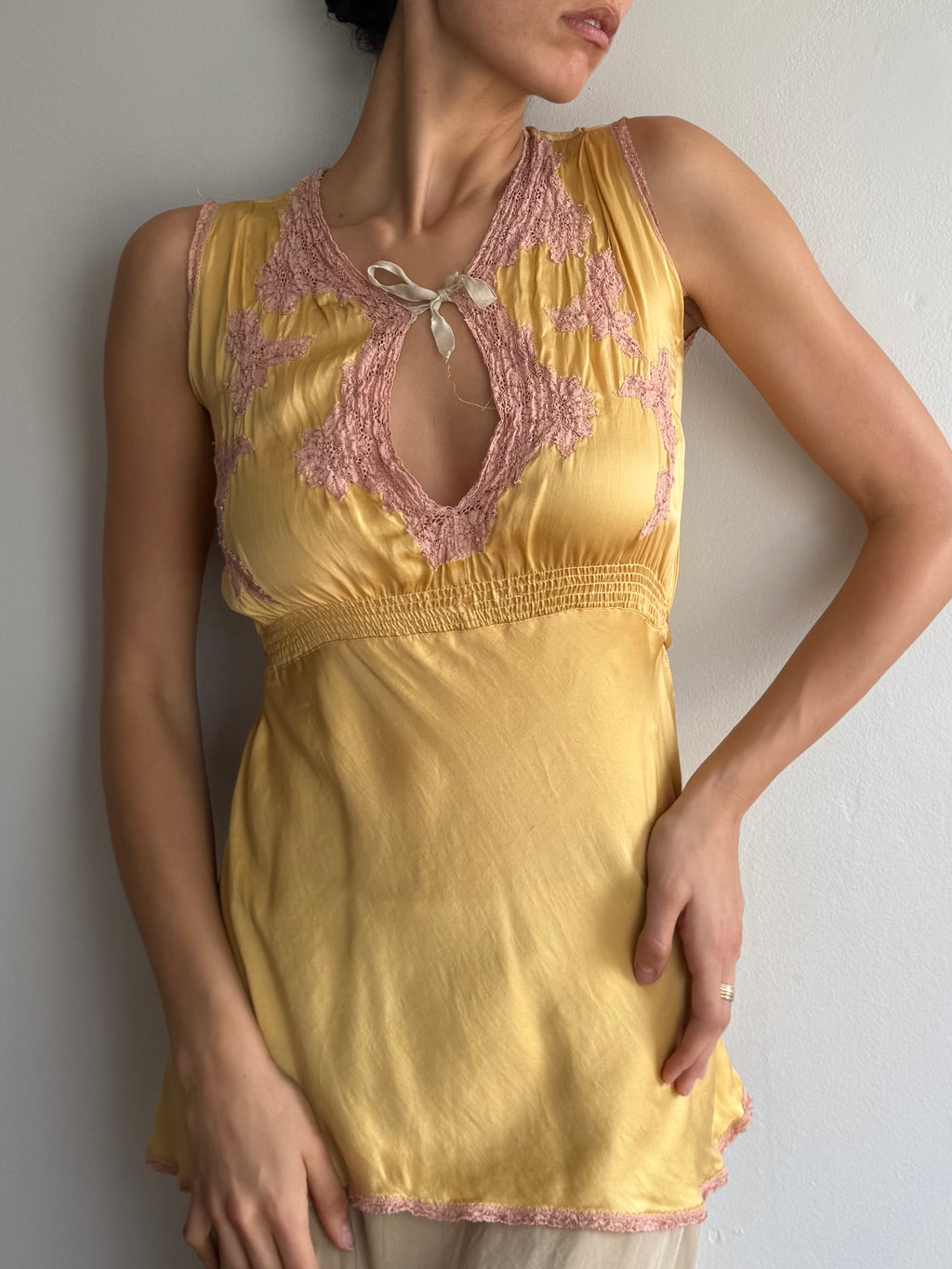 Vintage Silk Tank