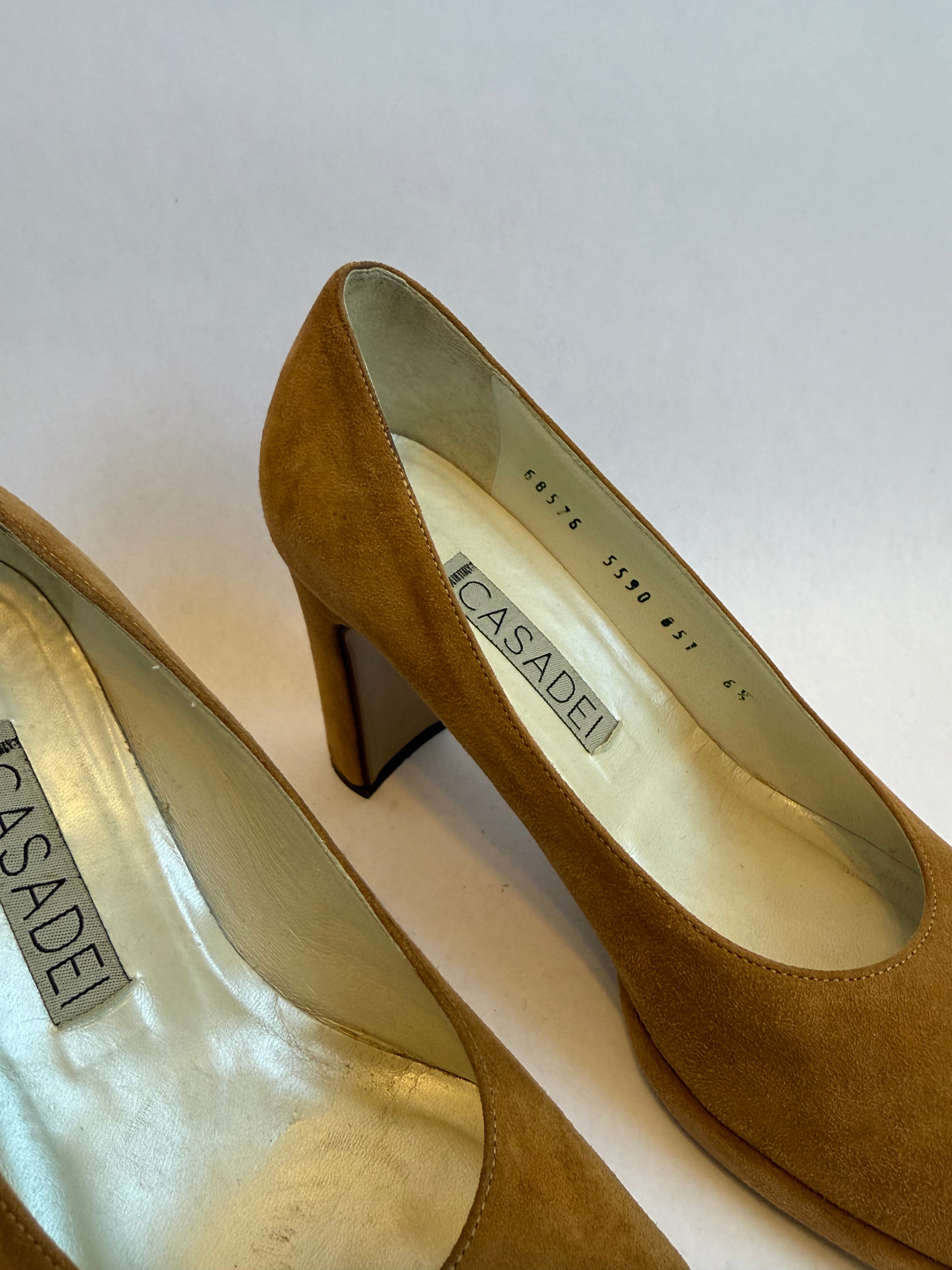 Casadei Suede Pumps / US 6.5