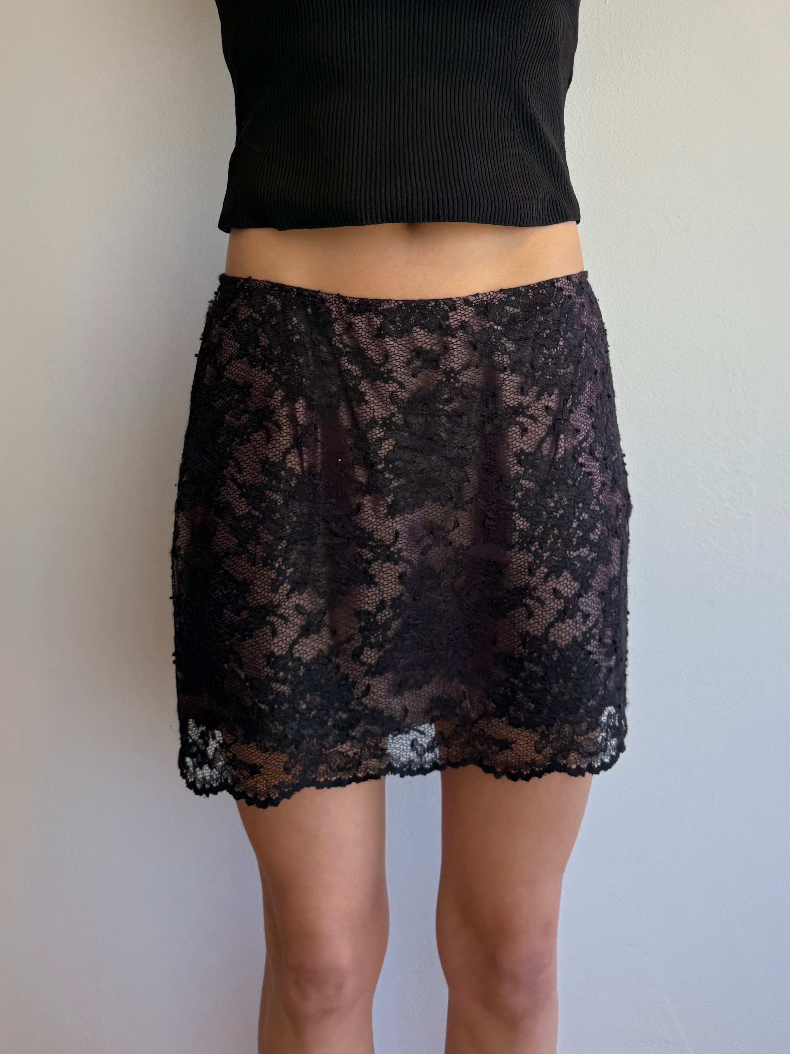 Vintage Guess Lace skirt