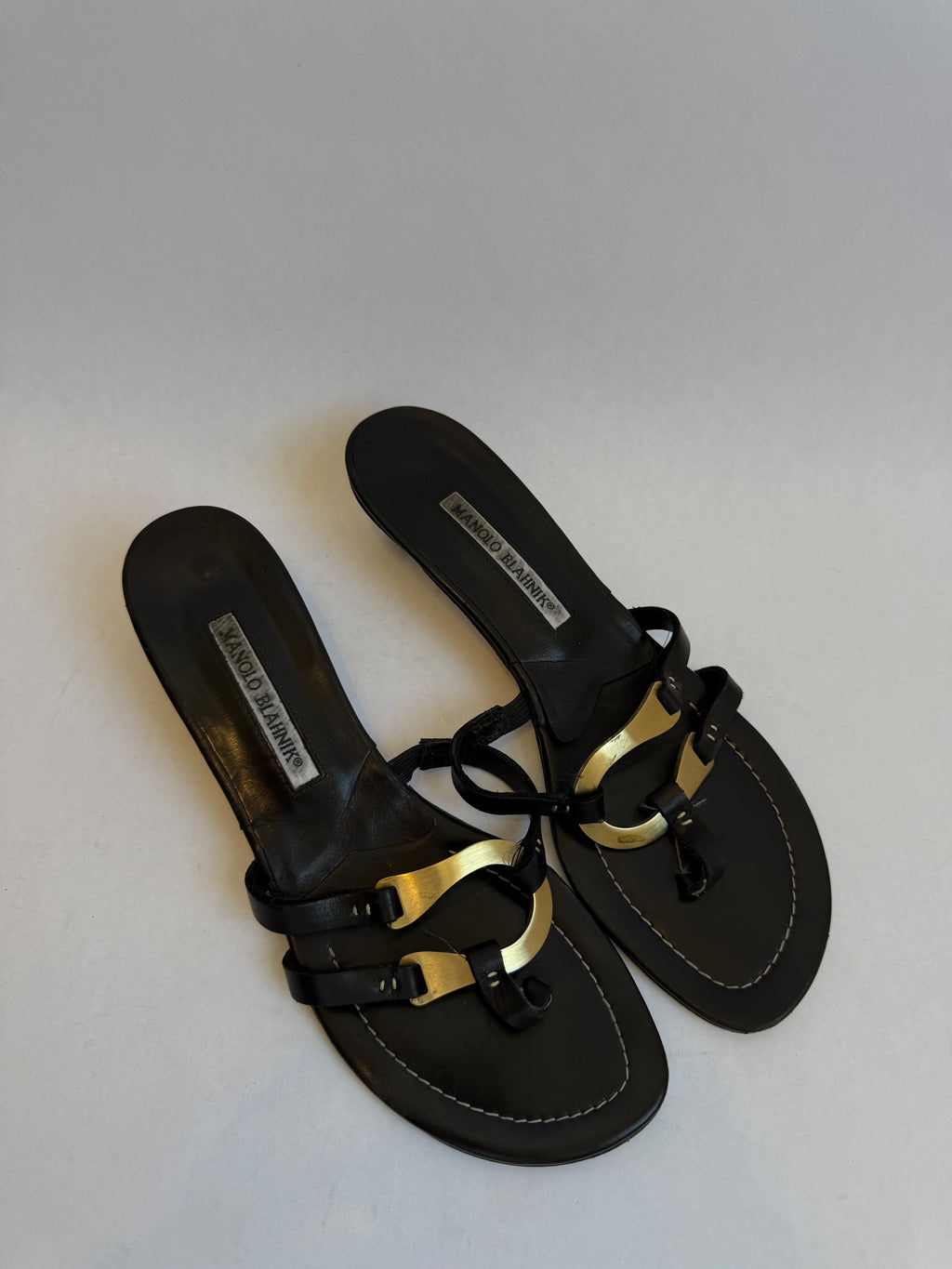 Vintage Manolo Blahnik Sandals / US 9