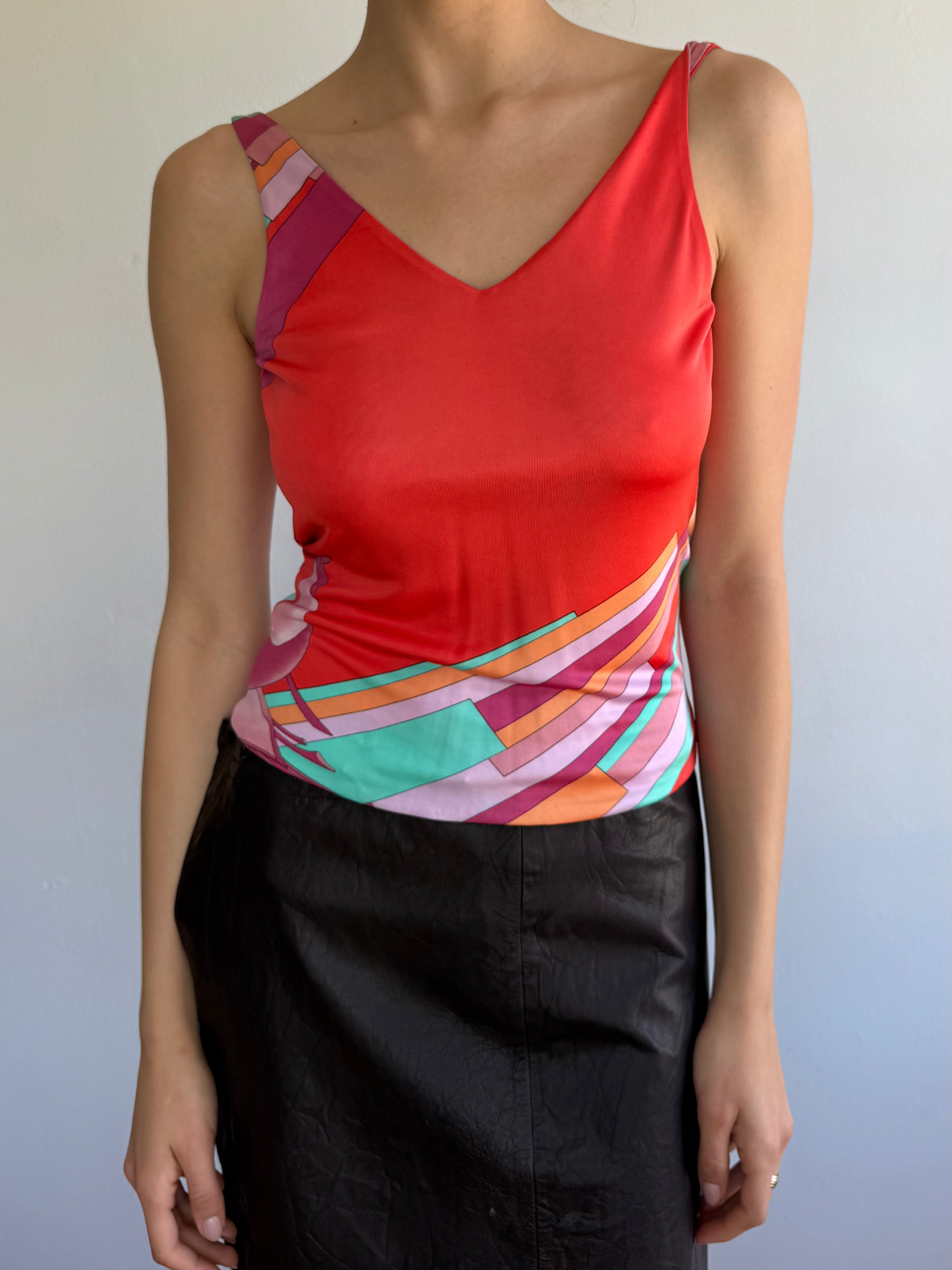 Versus Versace Low-Back Tank / 38