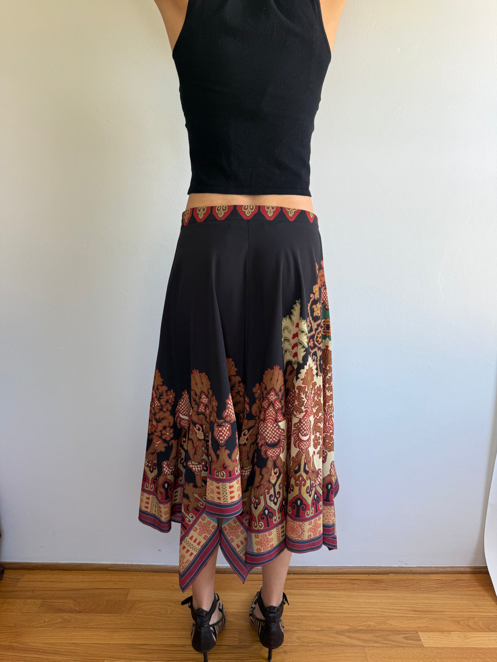 Etro Asymmetrical Skirt / 46