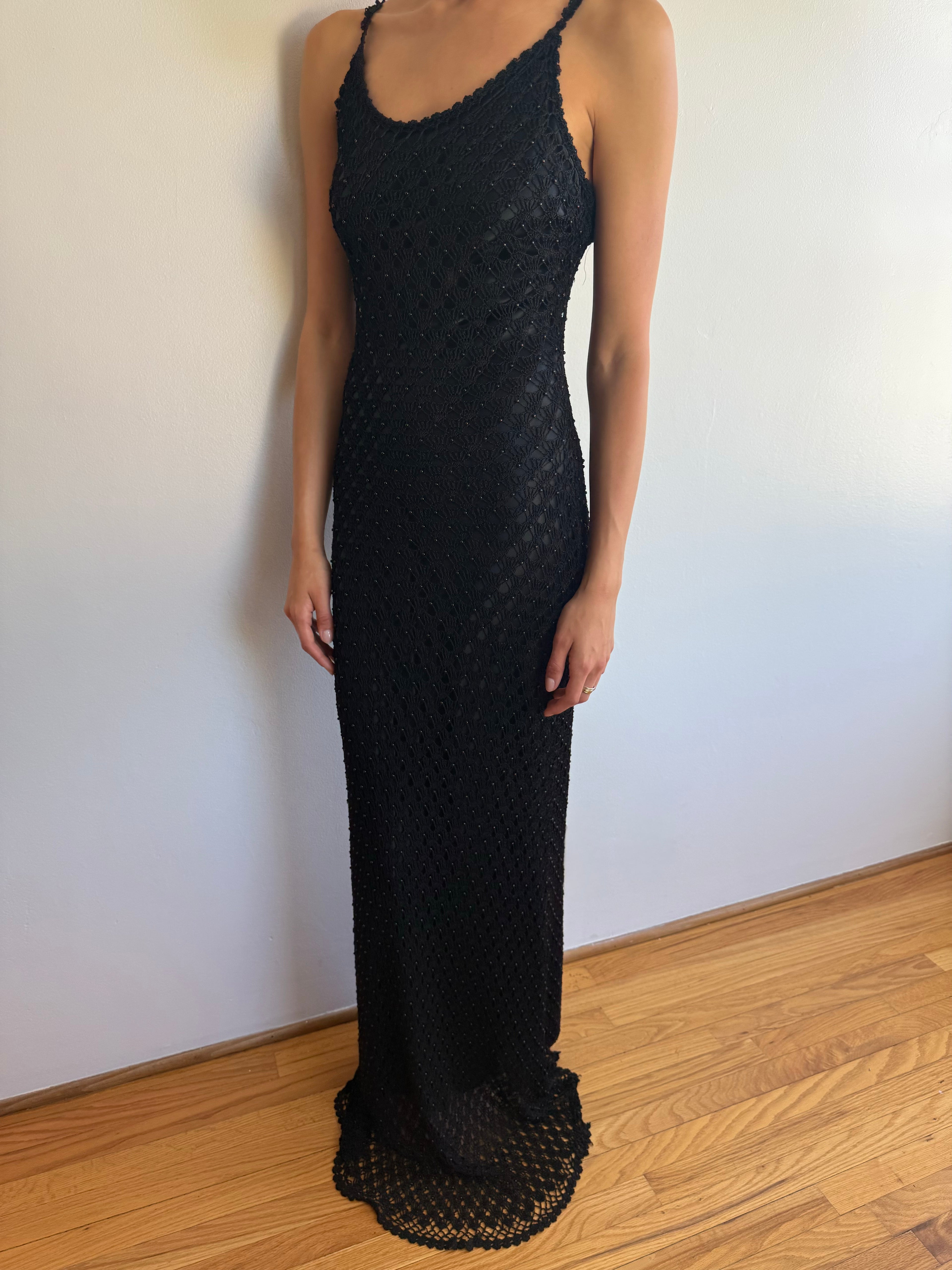 Vintage Bergdorf Goodman Beaded Gown