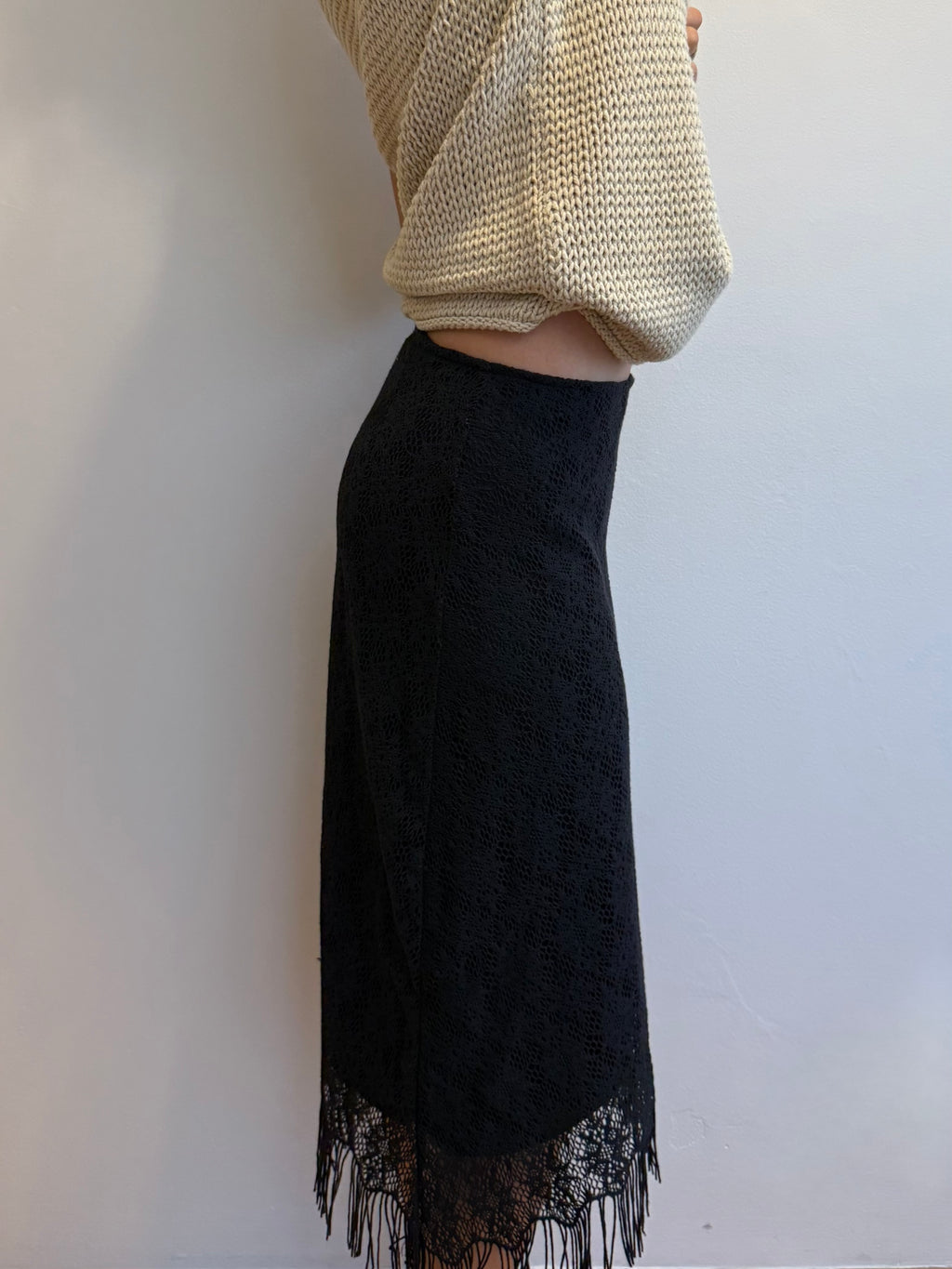 Crochet Fringe Skirt