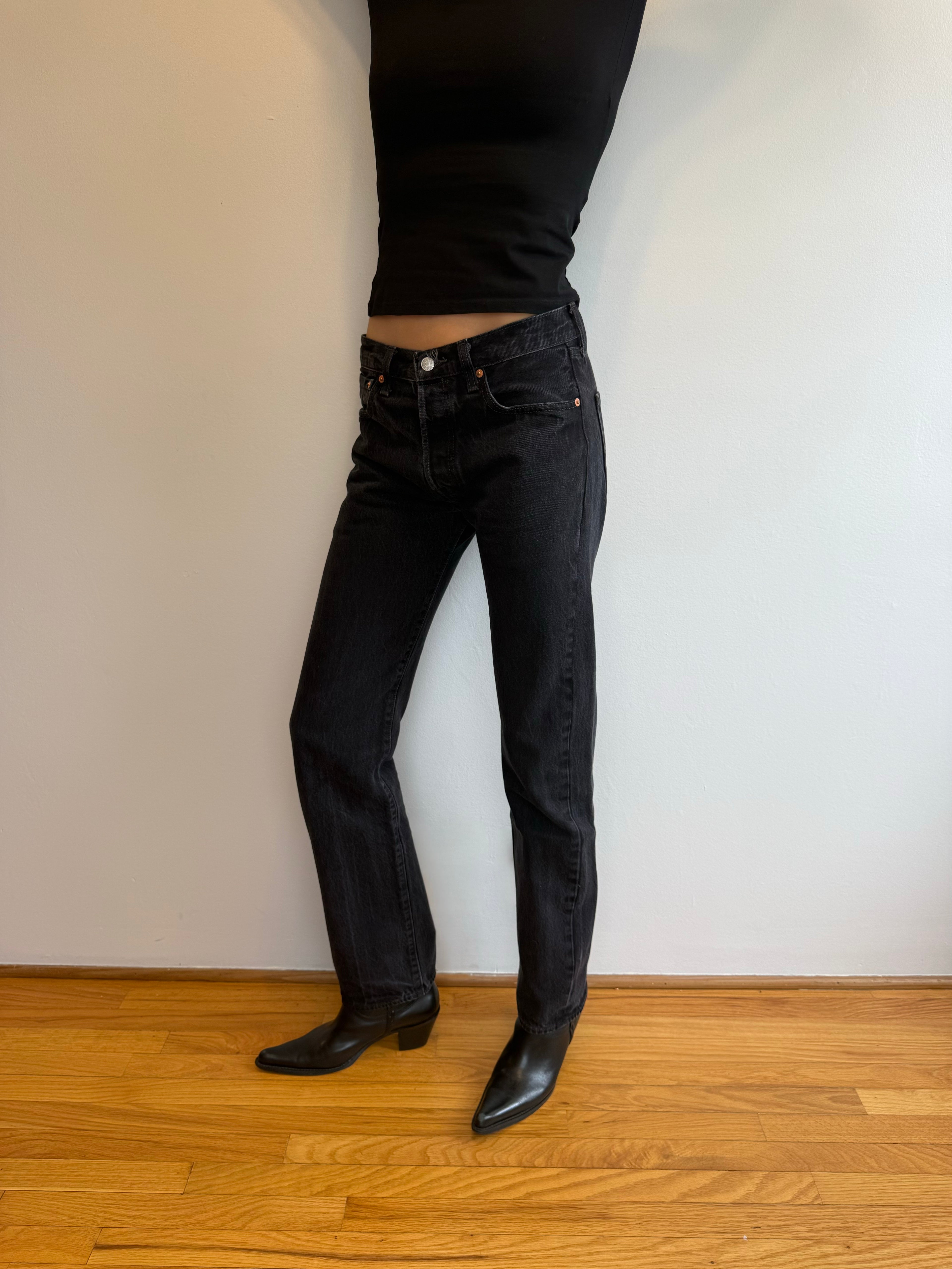 Vintage Black 501 Levi’s