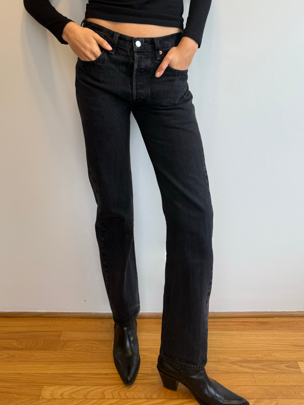 Vintage Black 501 Levi’s