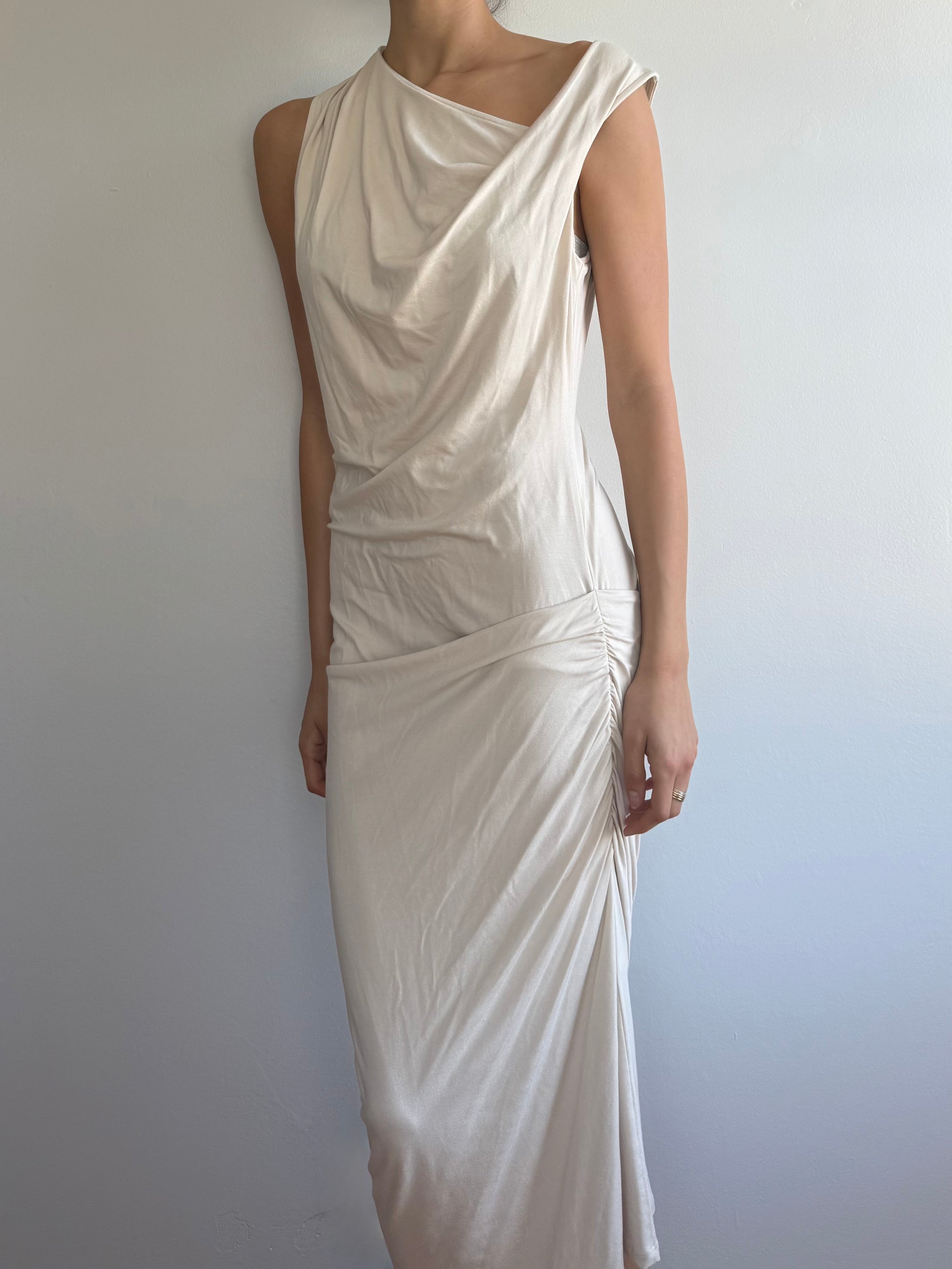 Y2k Asymmetrical Midi Dress