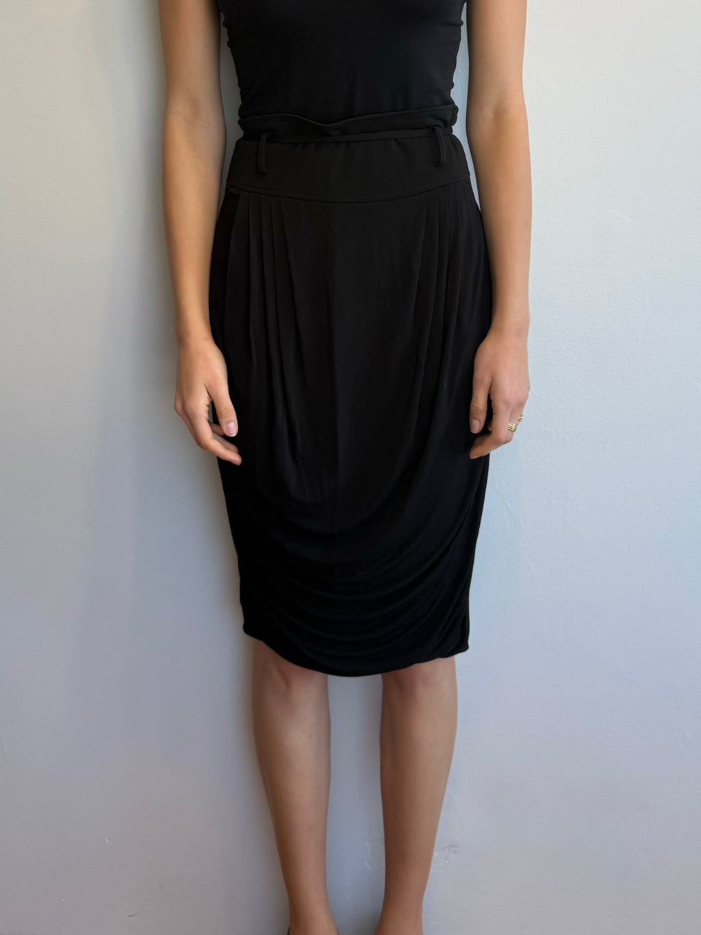 Emporio Armani Draped Skirt