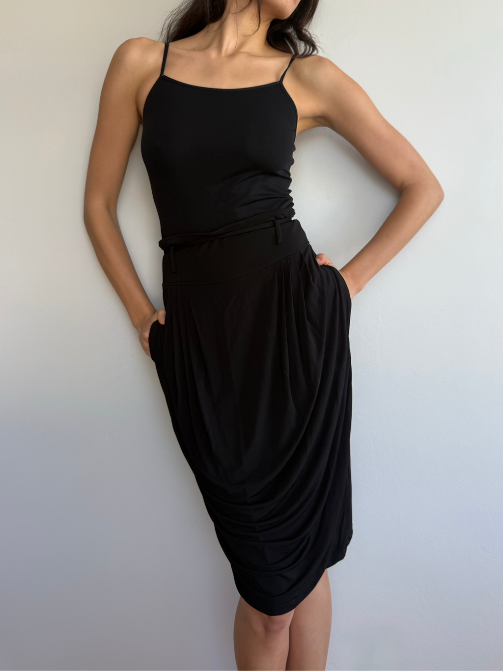 Emporio Armani Draped Skirt