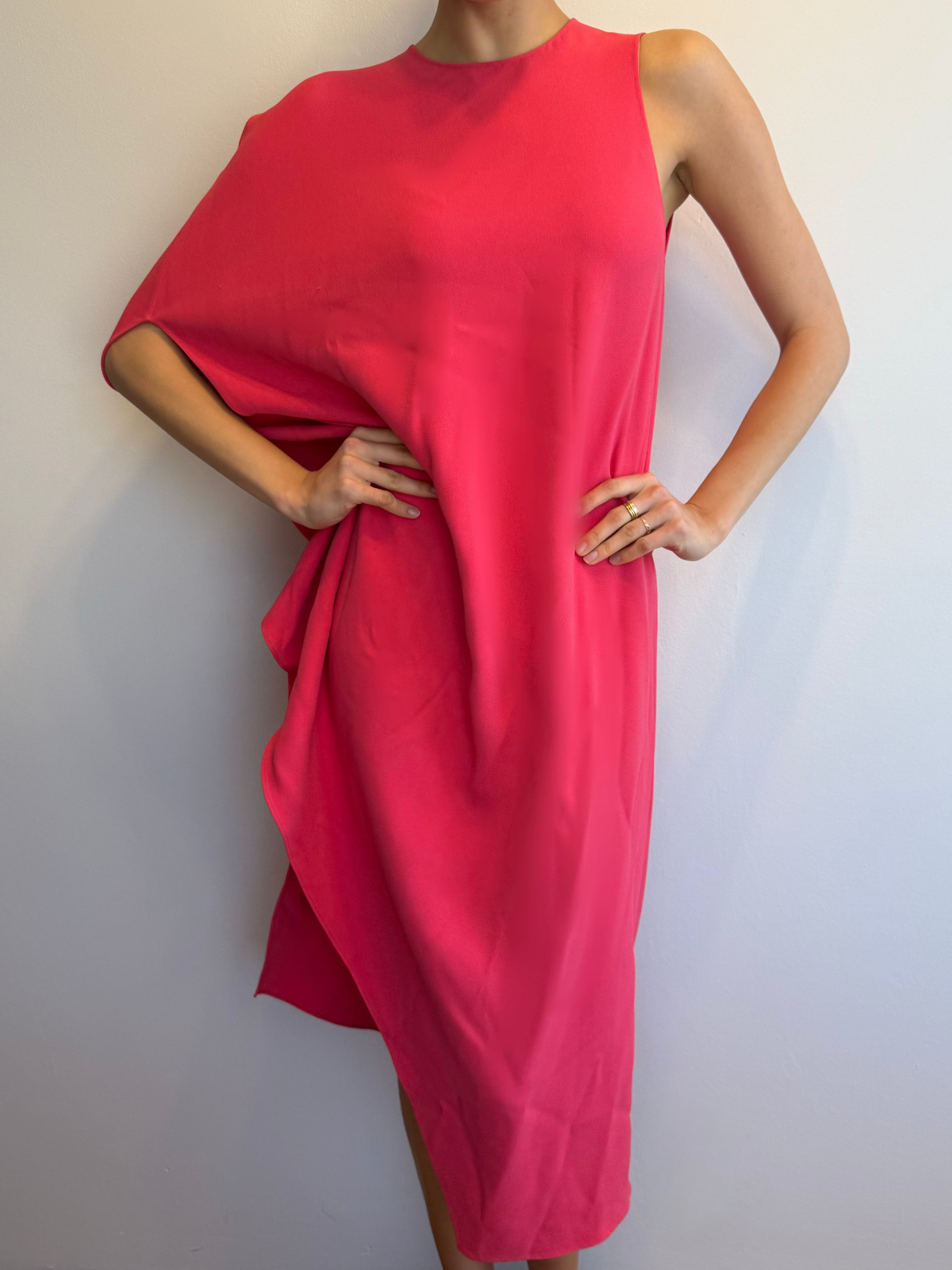 narciso rodriguez red dress Red Open Back Dress by Narciso Rodriguez