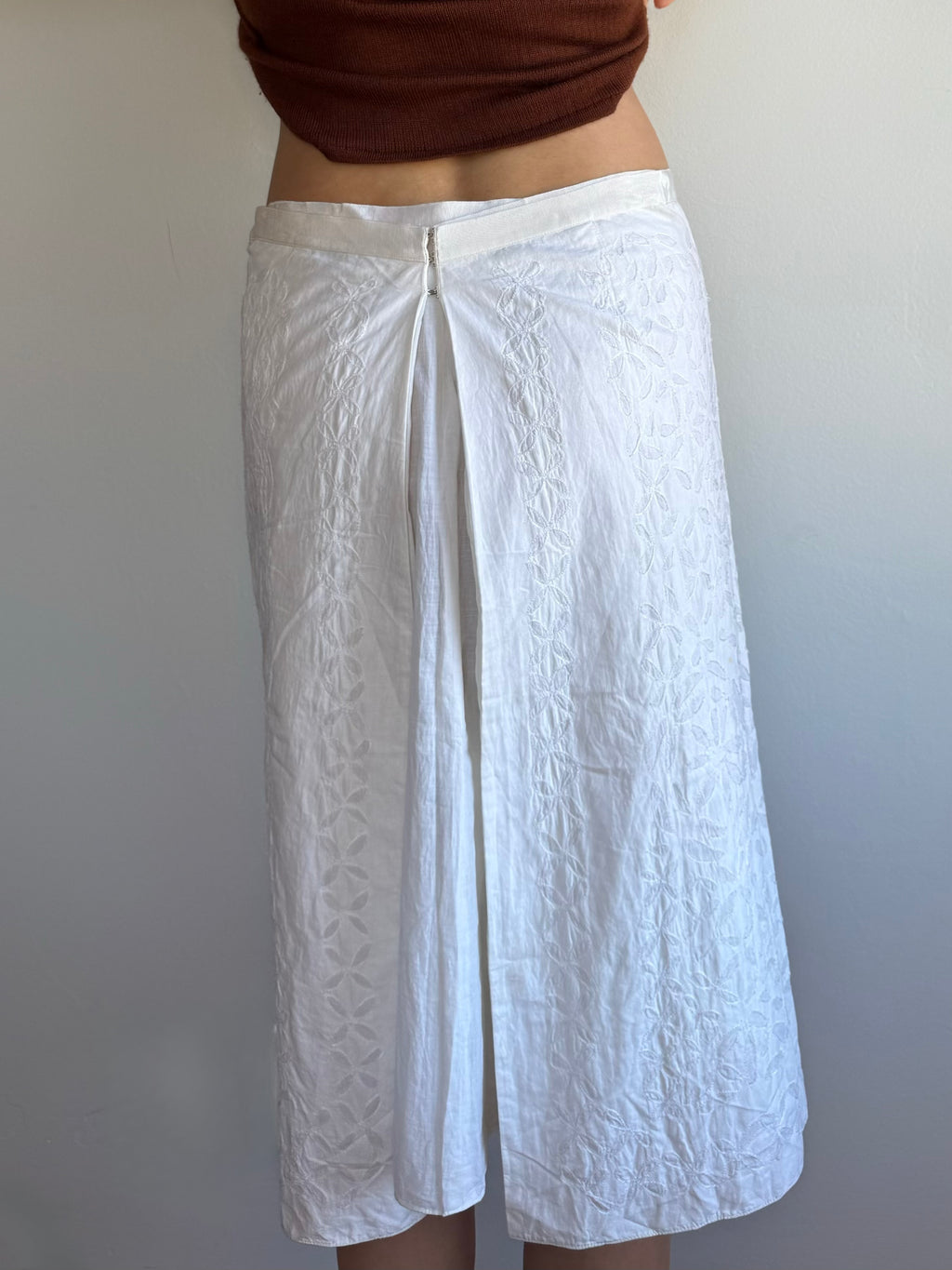 DKNY Embroidered Skirt / 4