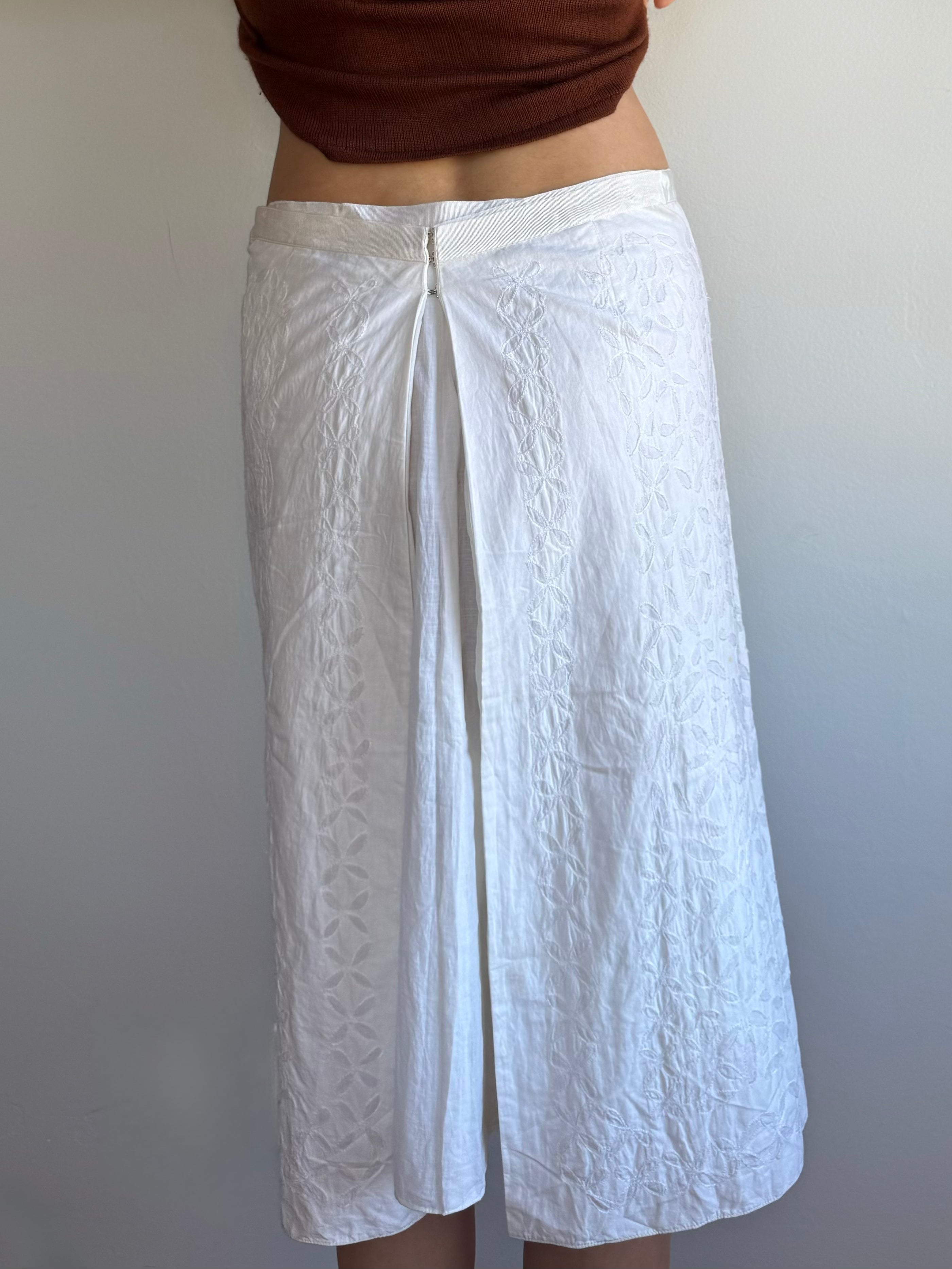 DKNY Embroidered Skirt / 4