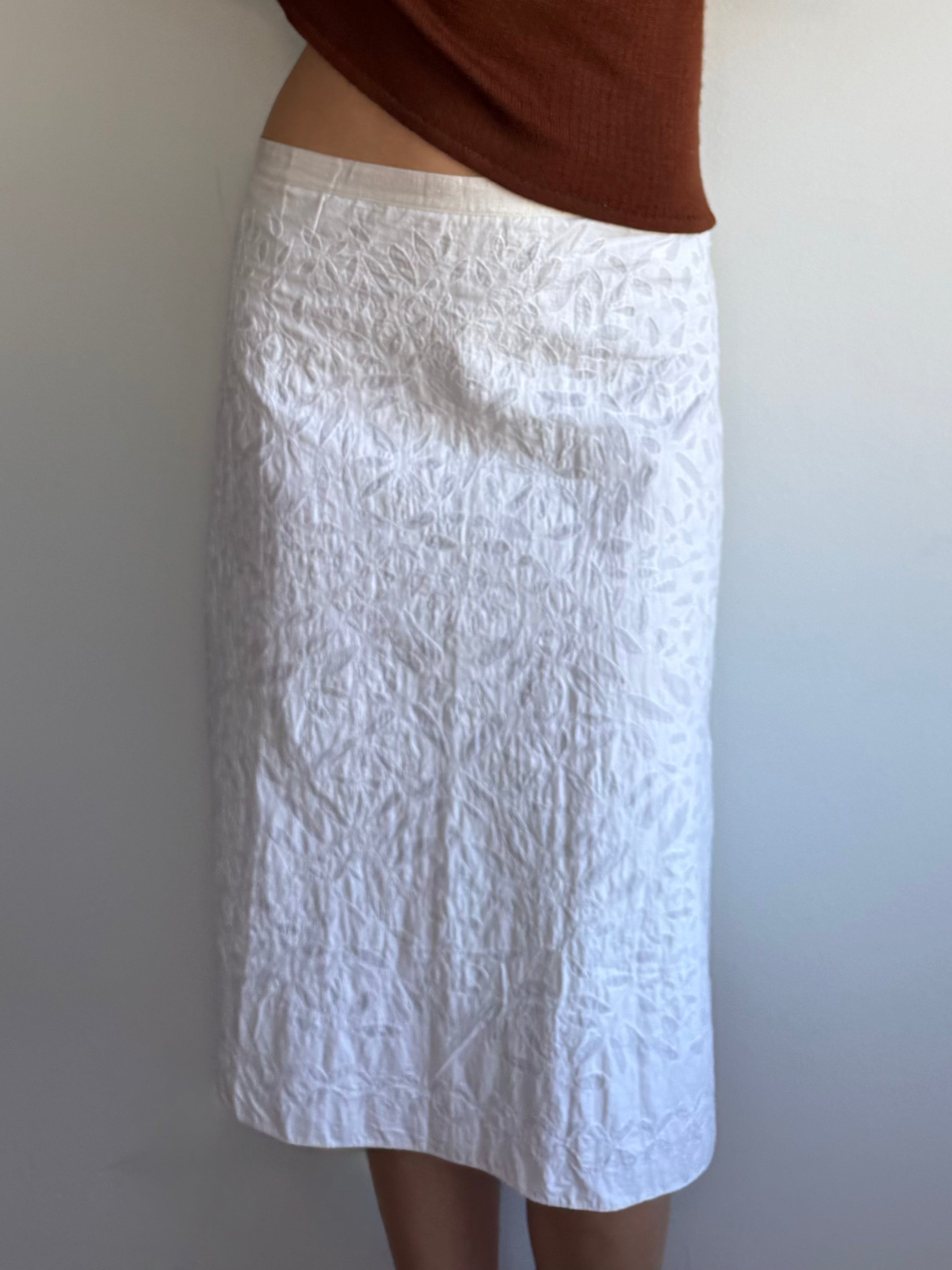DKNY Embroidered Skirt / 4