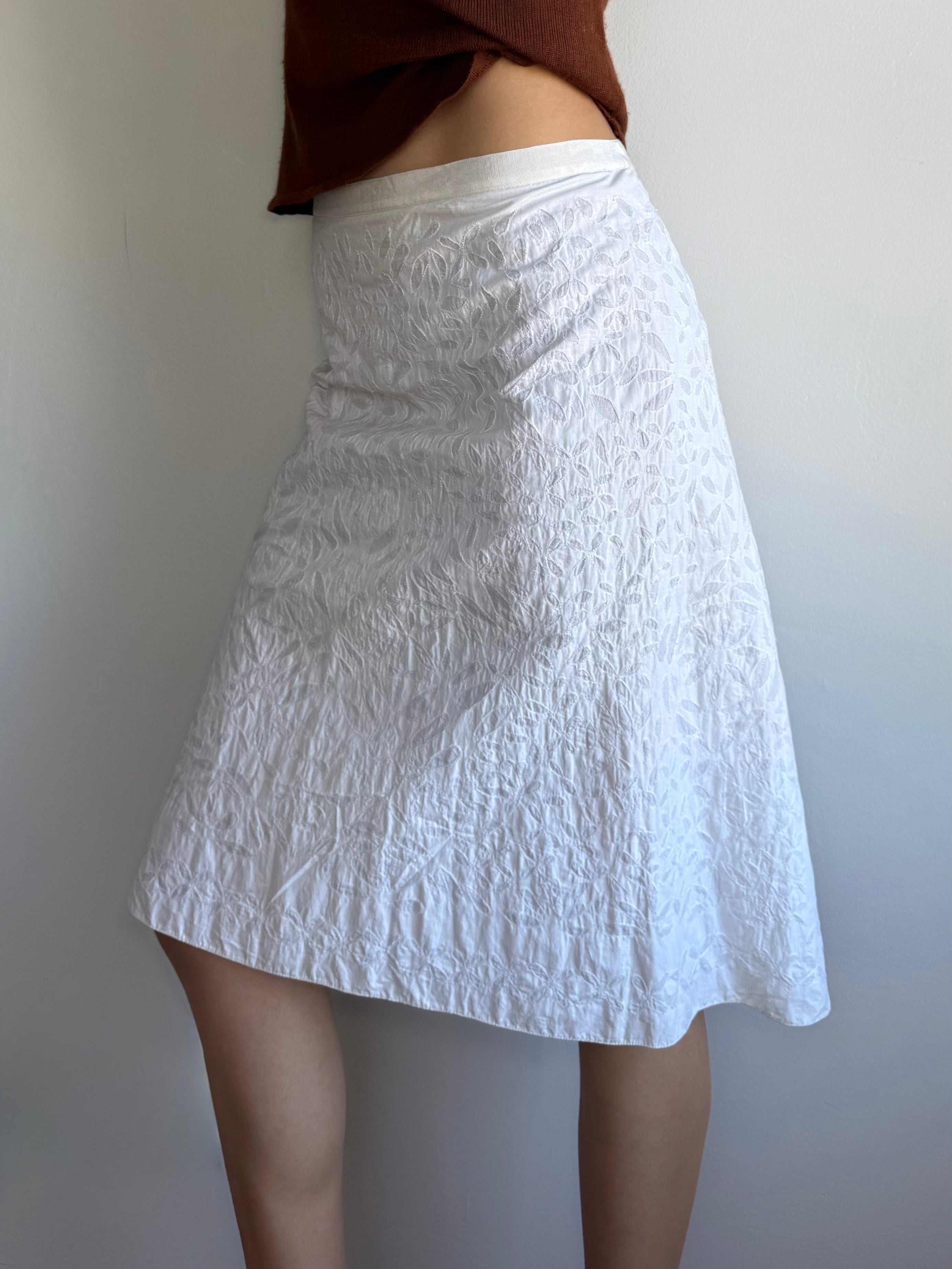 DKNY Embroidered Skirt / 4