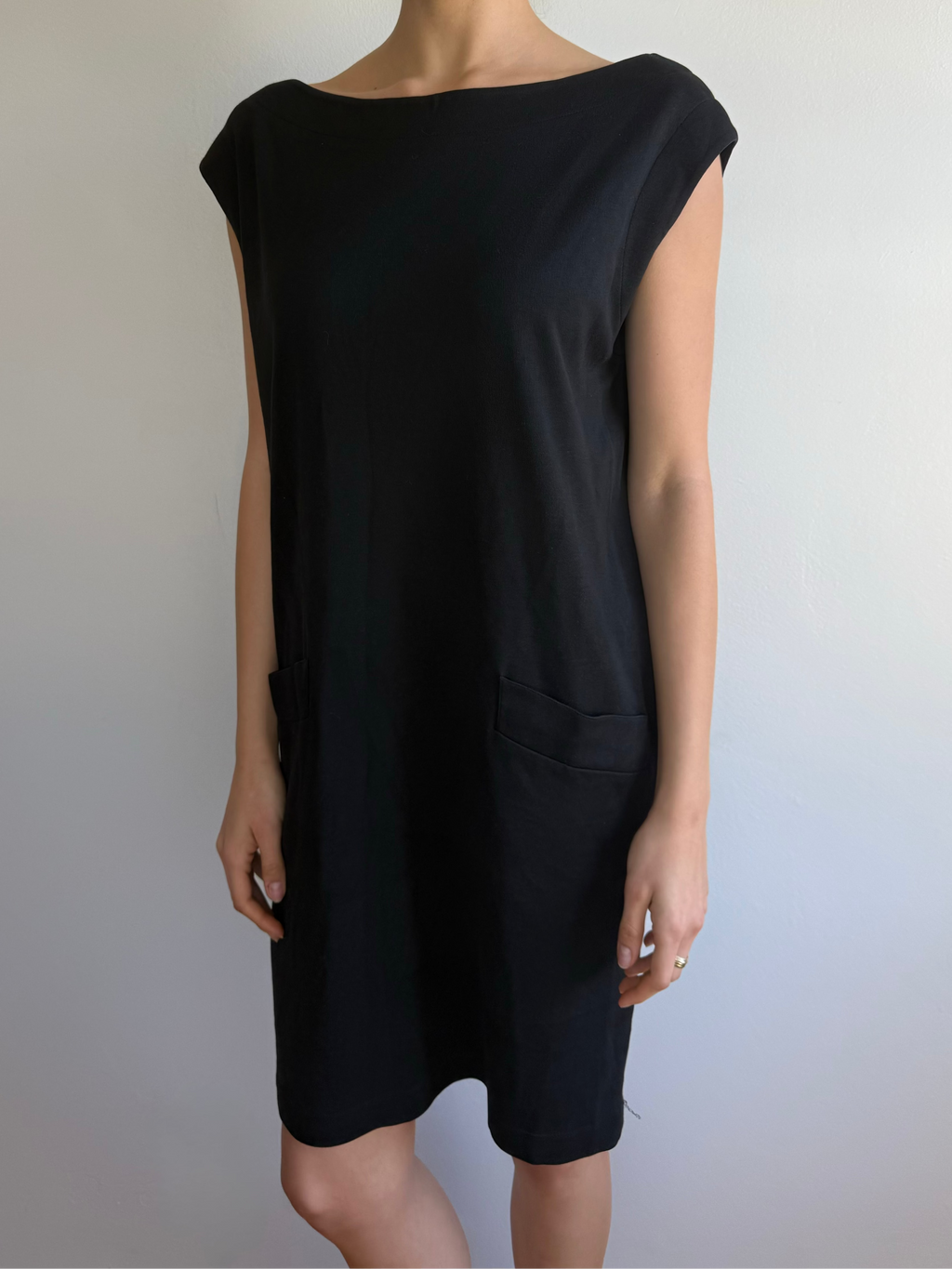 Donna Karan Cotton Dress / L