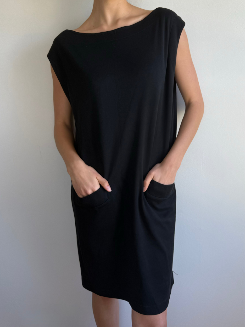 Donna Karan Cotton Dress / L